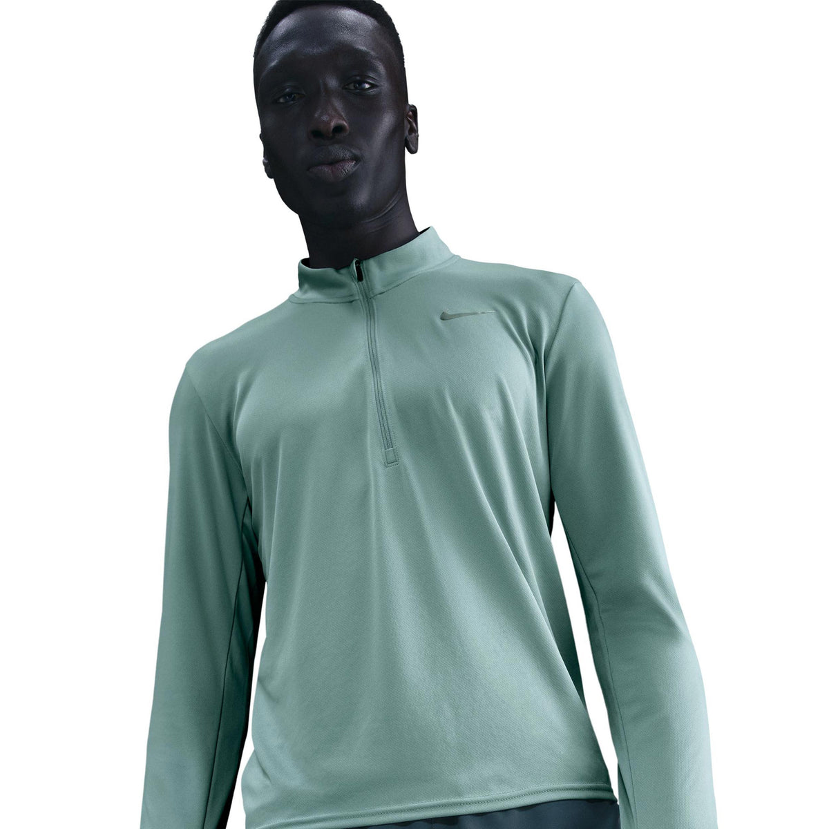 Nike Pacer Half-Zip Běžecké tričko Muži - tyrkysová, stříbrná