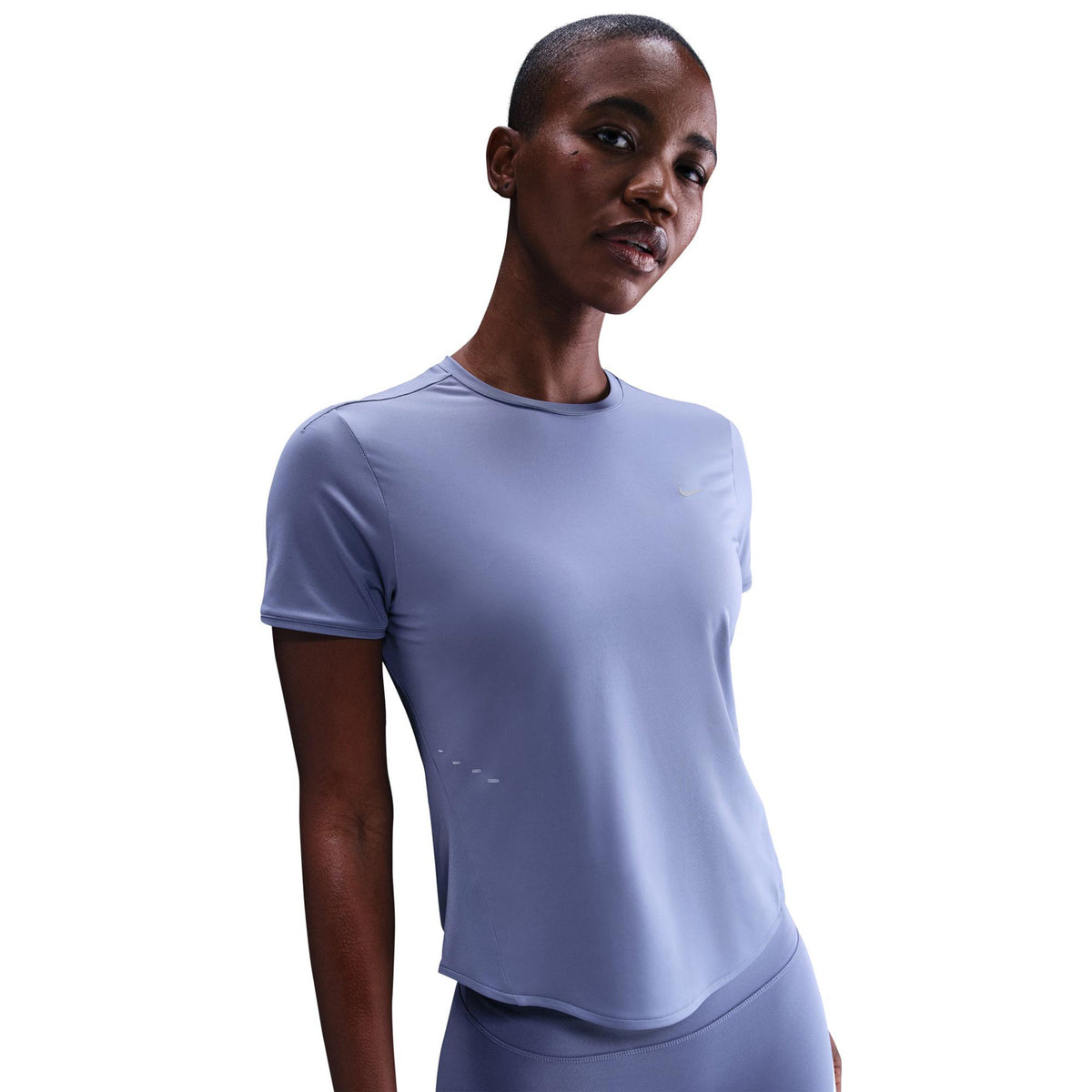Nike Swift Běžecké tričko Dámy - modrošedá, stříbrná