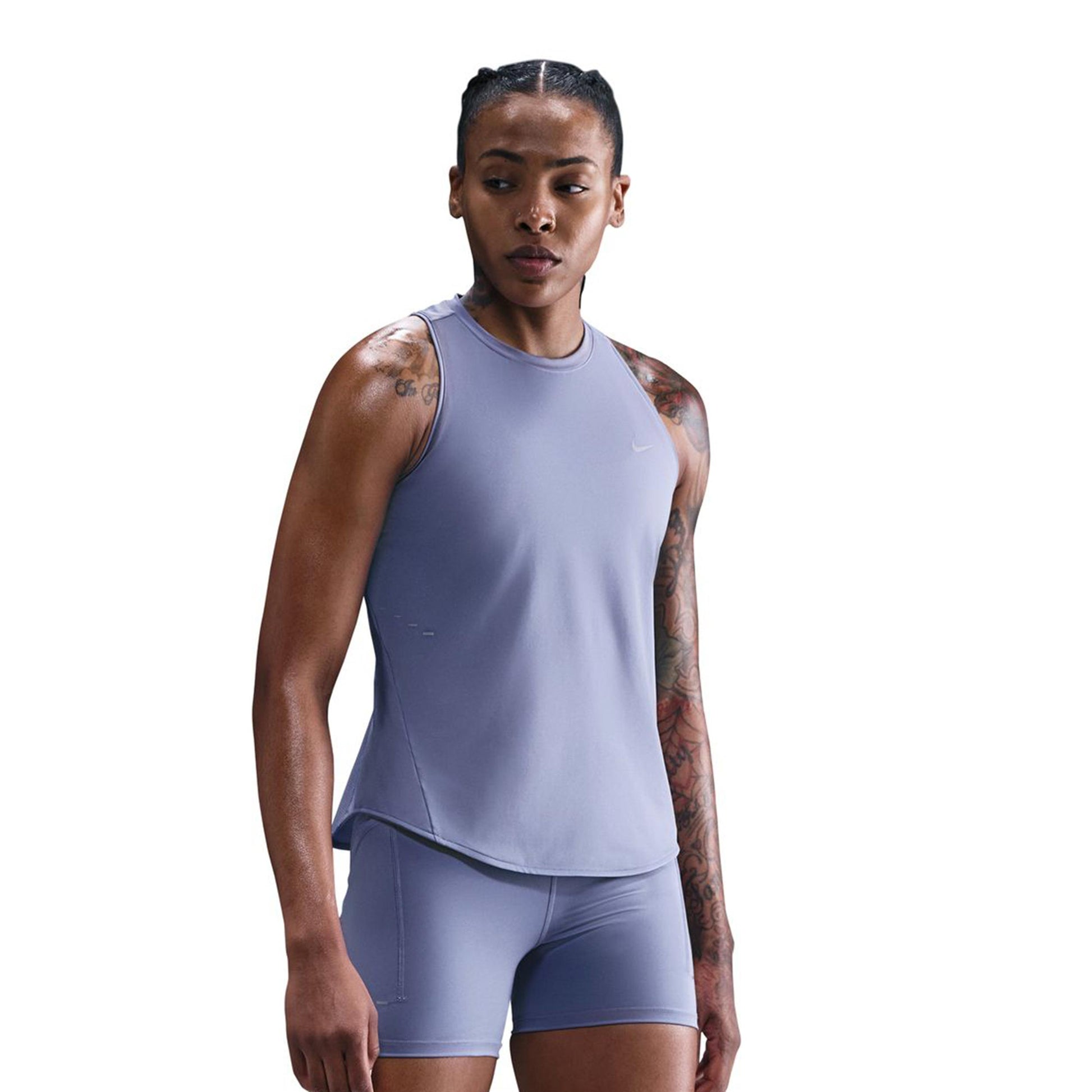 Nike Swift Běžecký top Dámy - modrošedá, stříbrná