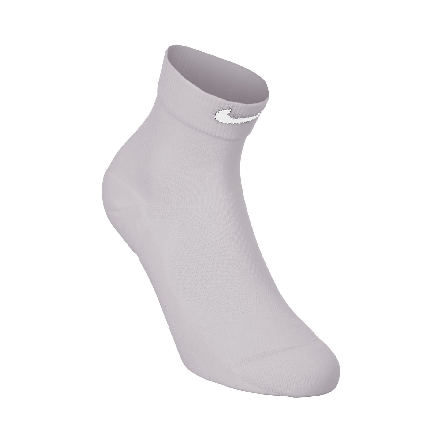 Nike Fast Midweight Ankle Running ponožky Unisex - šedá, bílá