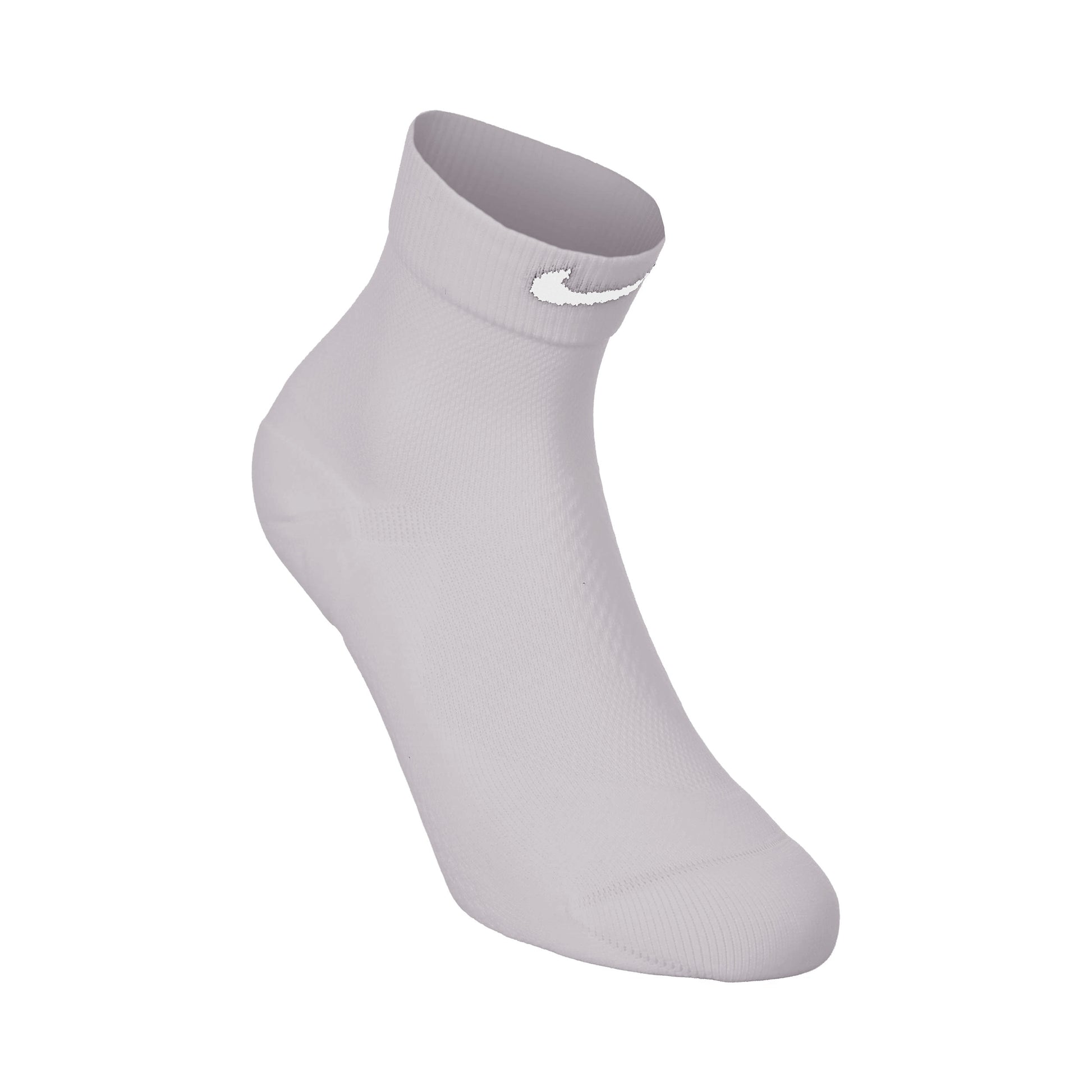 Nike Fast Midweight Ankle Running ponožky Unisex - šedá, bílá