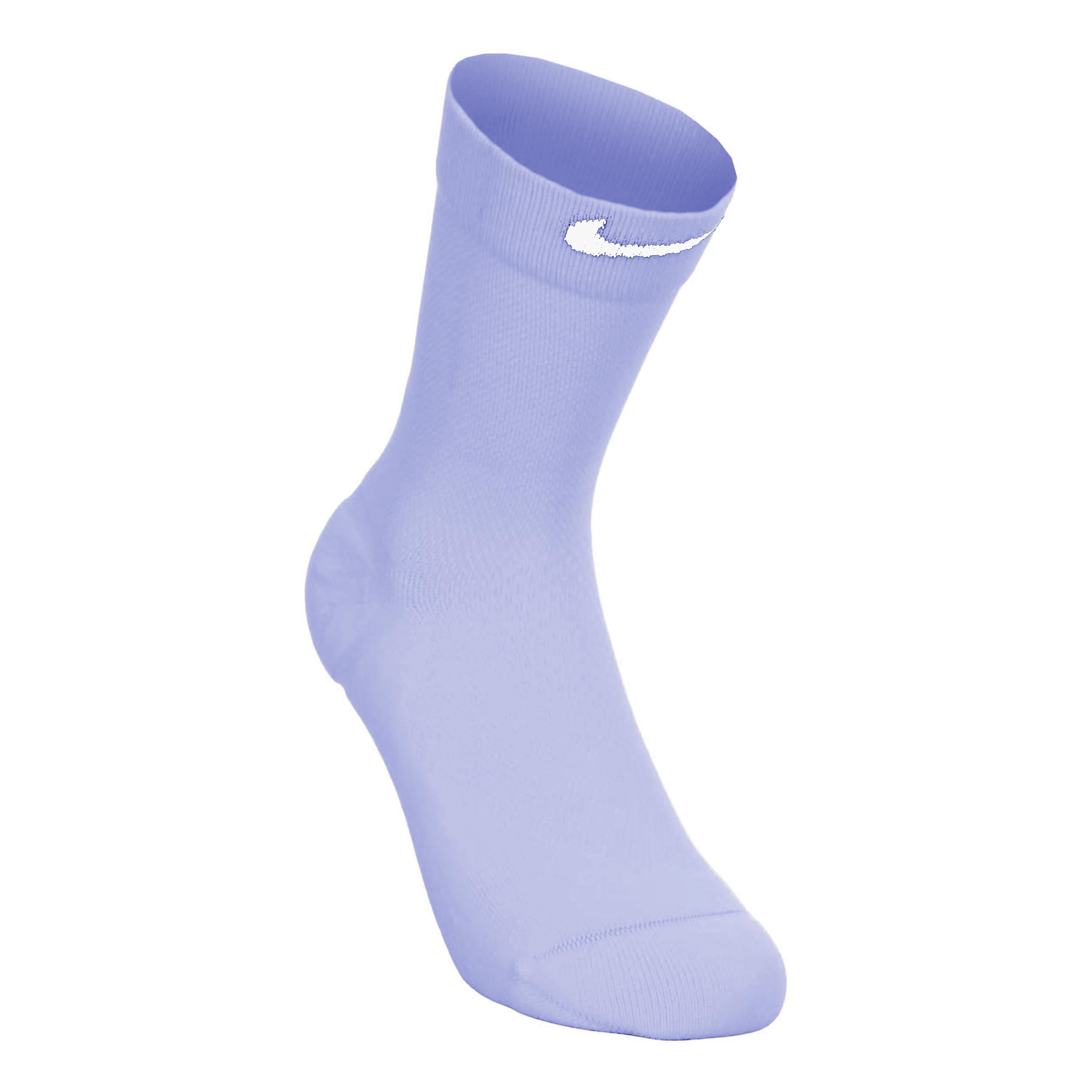 Nike Fast Midweight Crew Running ponožky Unisex - blaugrau, bílá