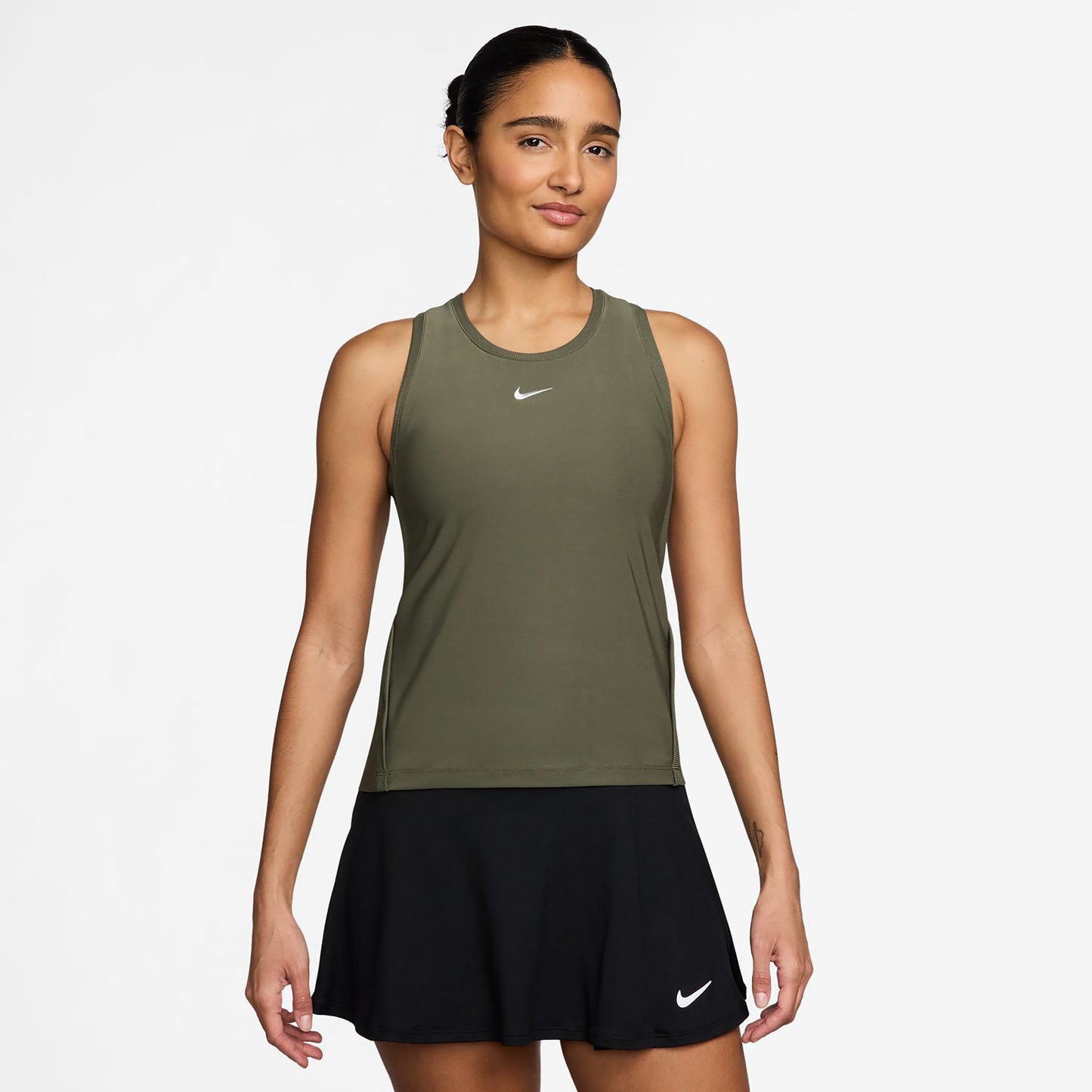 Nike Dri-FIT Victory Sportovní tílko Dámy - olivová, bílá