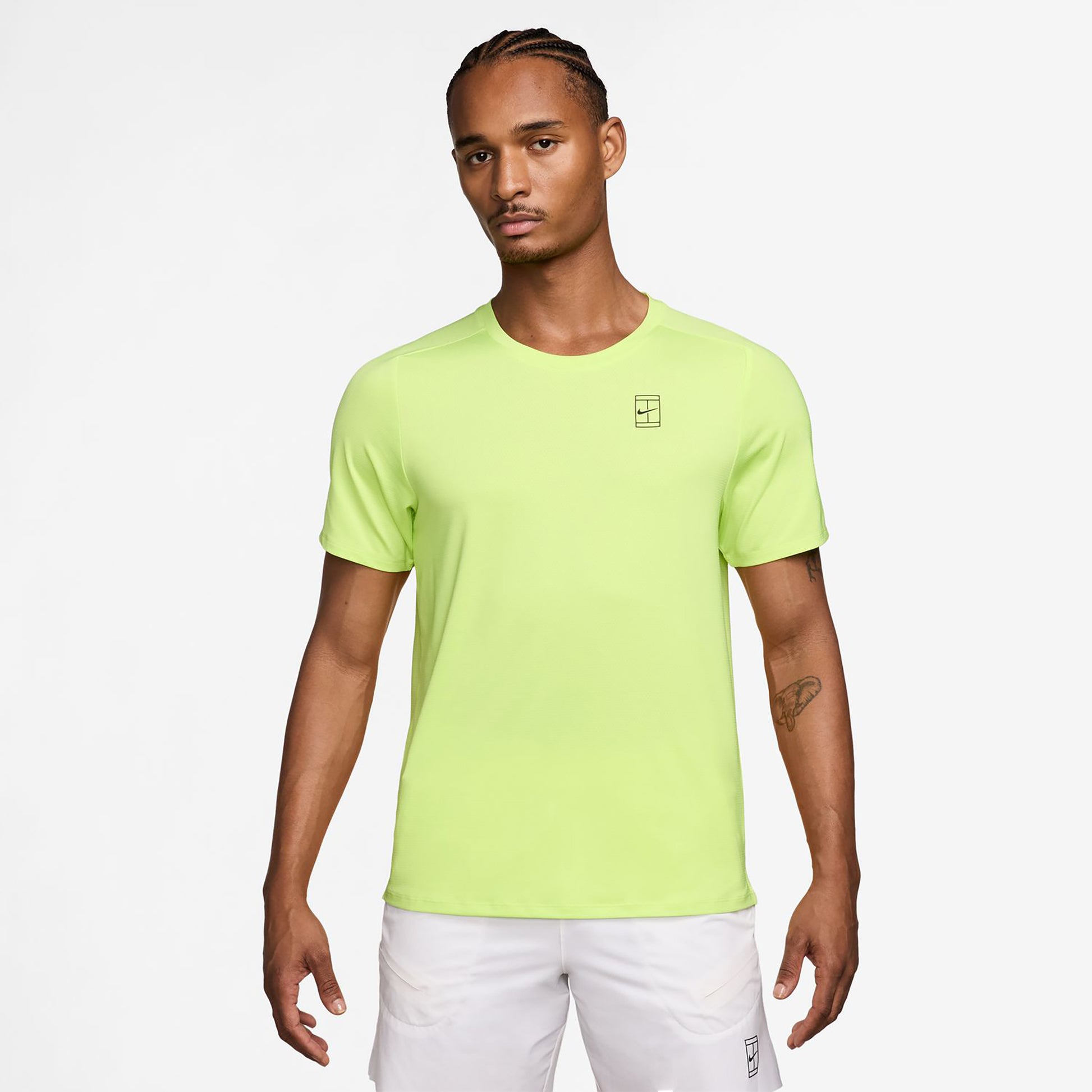Nike Alcaraz Court Dri-FIT Advantage Tričko Muži-citrónově žlutá