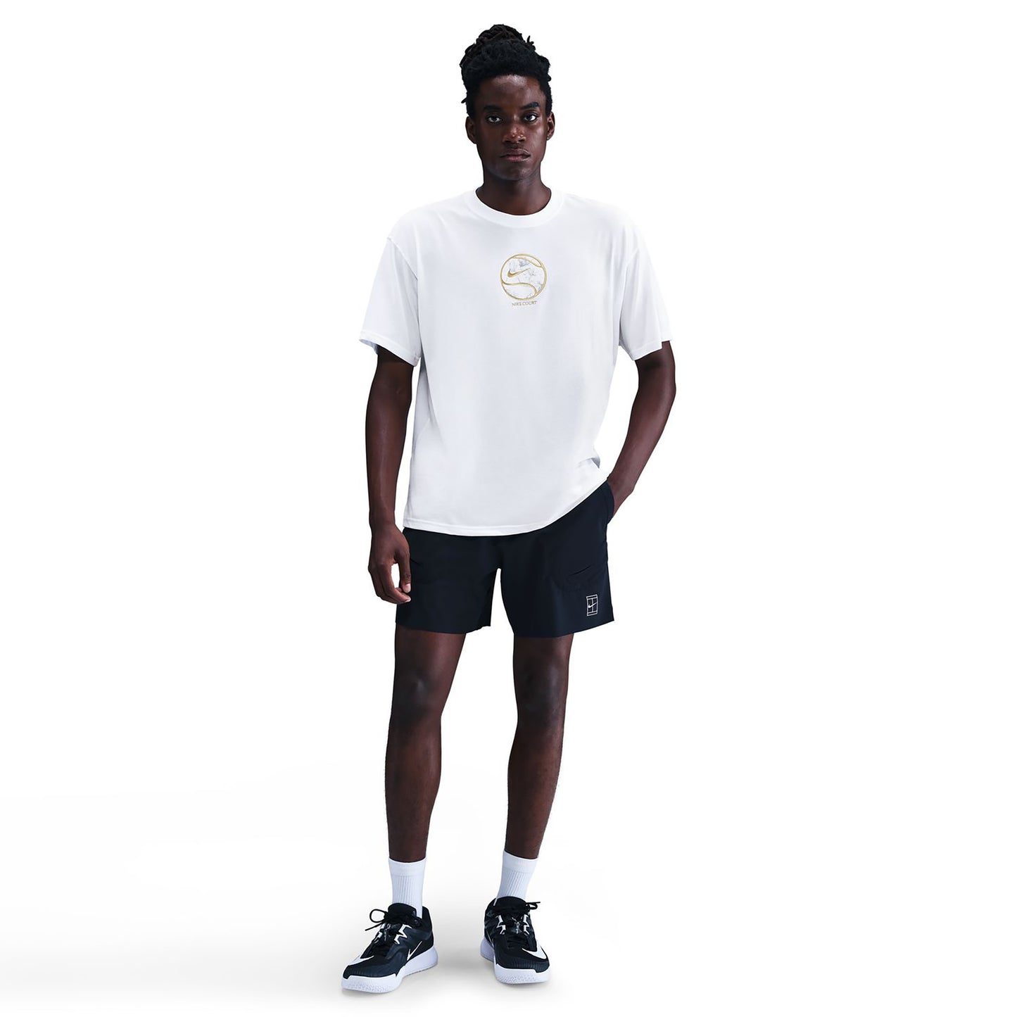 Nike Court Dri-Fit Max 90's Tričko Muži-bílá