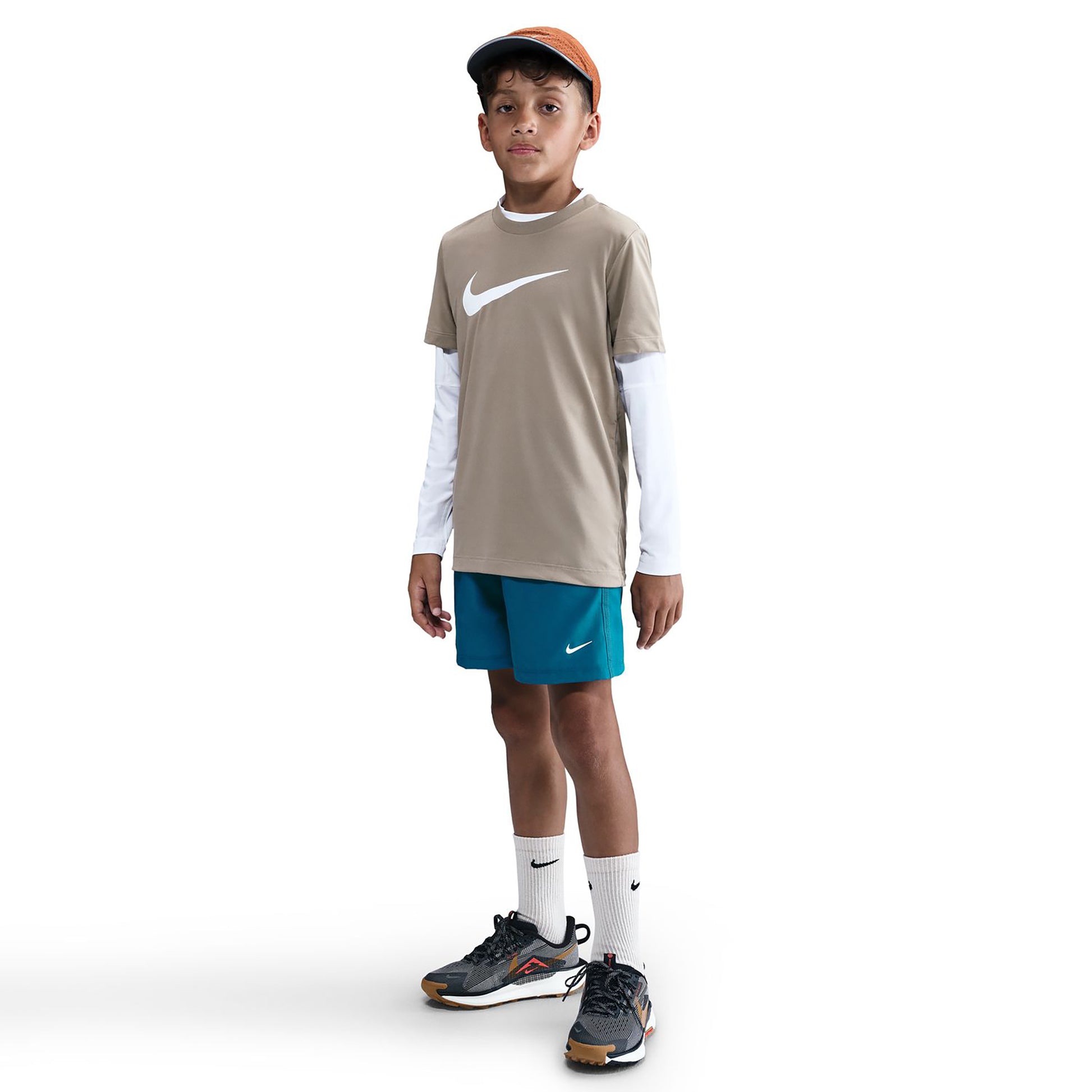 Nike Big Šortky Chlapci - modrá, bílá
