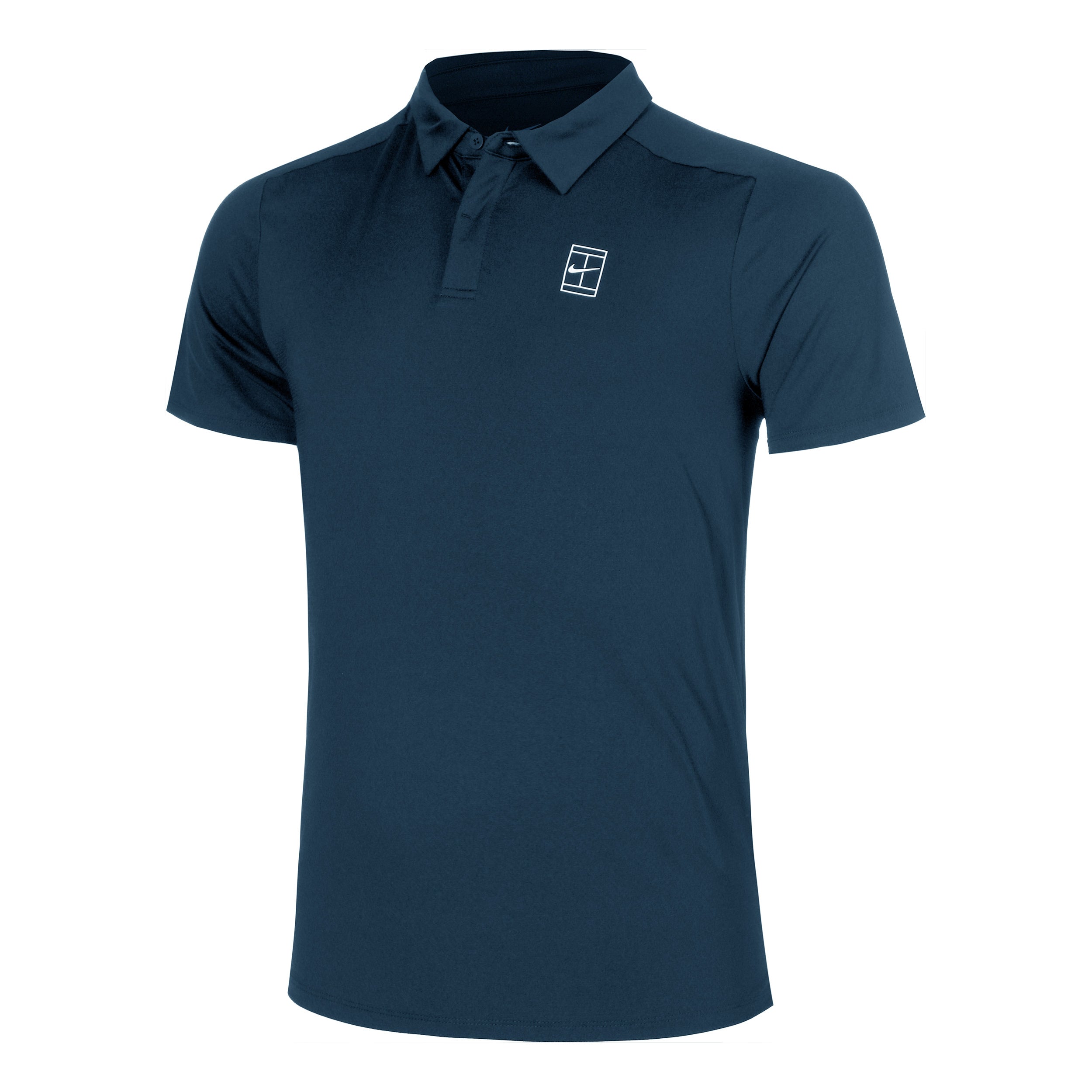 Nike Court Dri-Fit Advantage Pólo Muži-Tmavě Modrá,Bílá