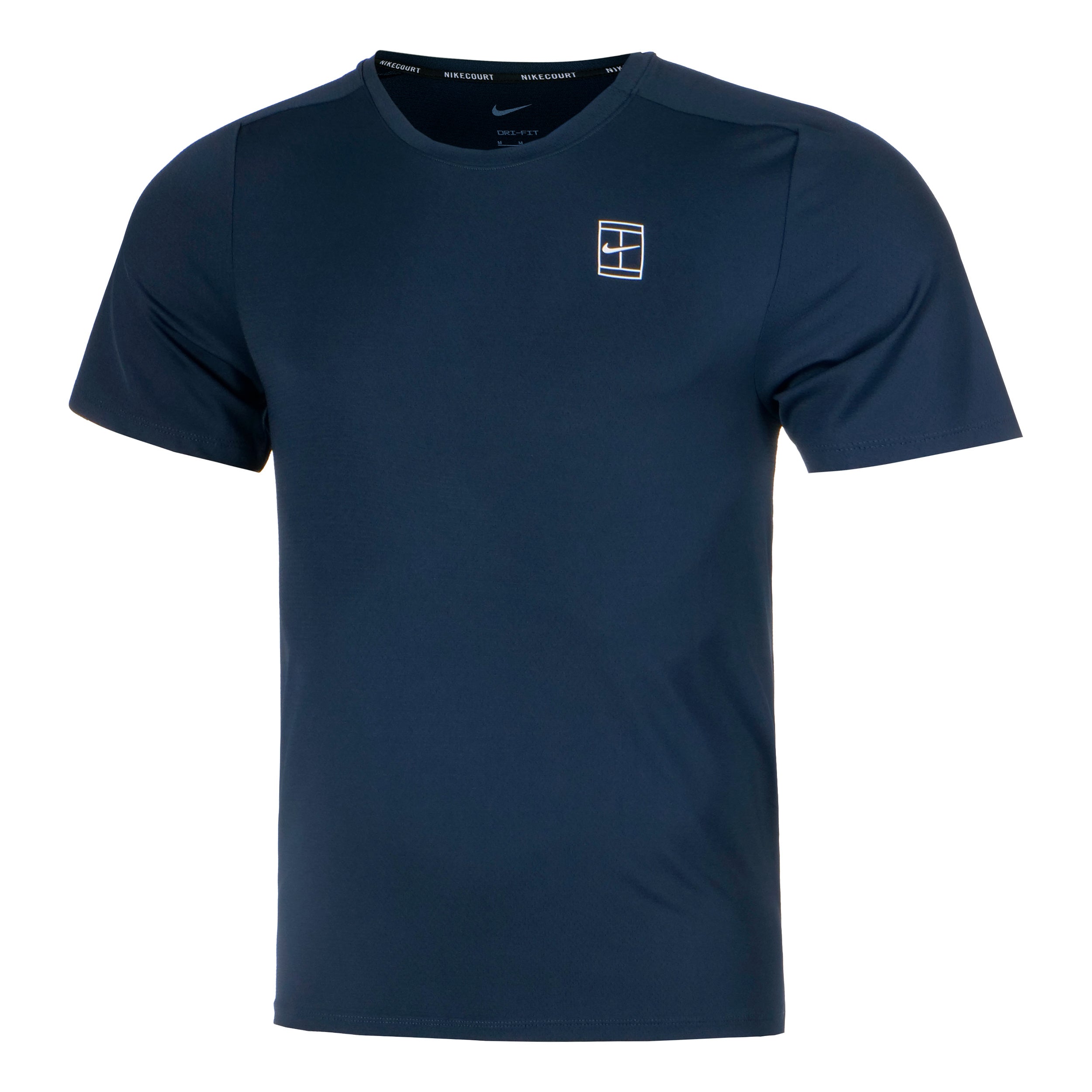 Nike Court Dri-Fit Advantage Tričko Muži-Tmavě Modrá,Bílá
