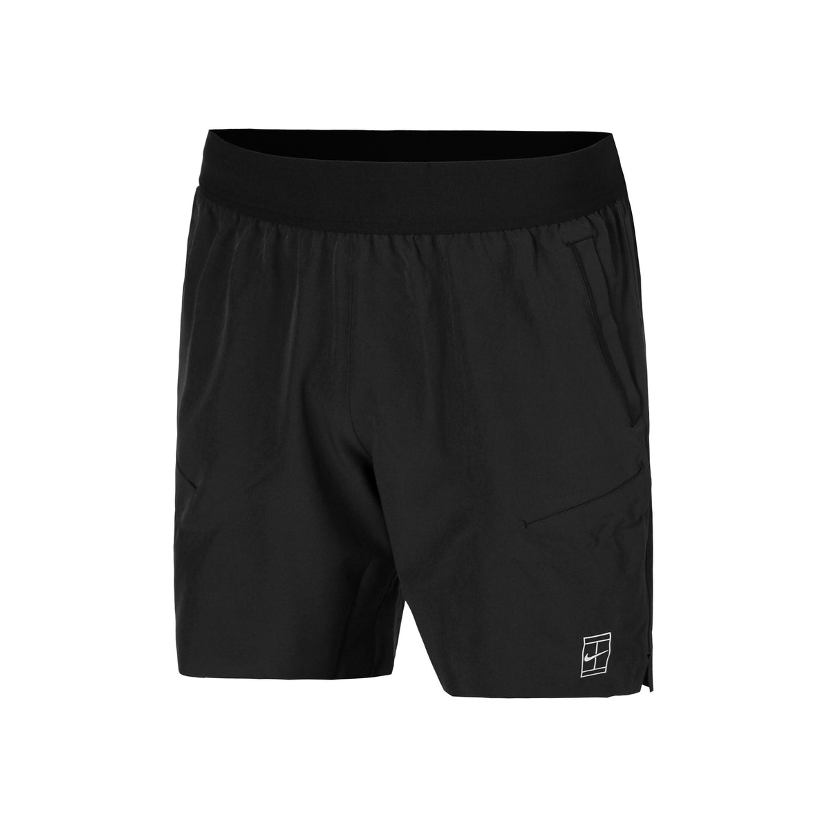 Nike Court Dri-Fit Advantage 6in Šortky Muži-Černá,Bílá