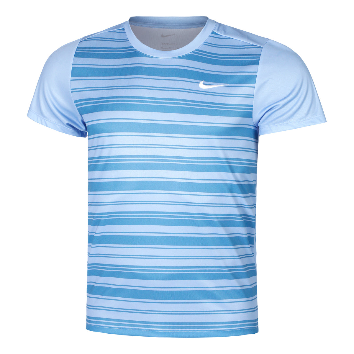 Nike Court Victory Dri-Fit Print Tričko Muži - blaugrau, modrá