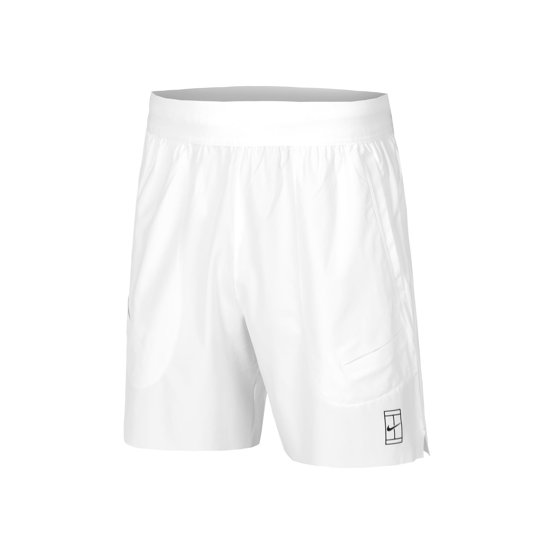Nike Court Dri-Fit Advantage 8in Šortky Muži-Bílá,Černá