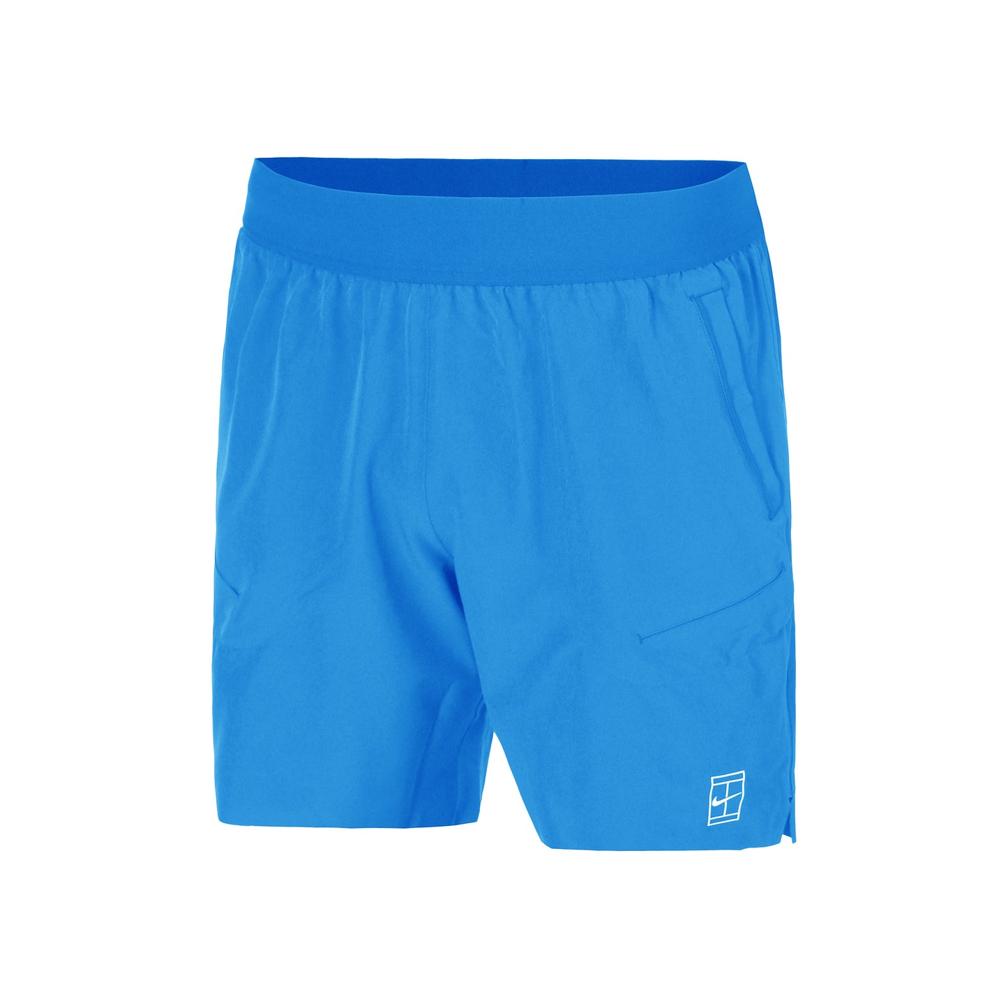 Nike Court Dri-Fit Advantage 6in Šortky Muži-Modrá,Bílá