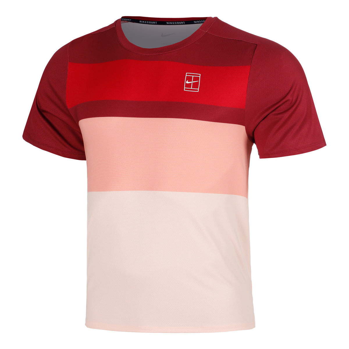 Nike Court Dri-Fit Advantage Tričko Muži-Červená,Korálová