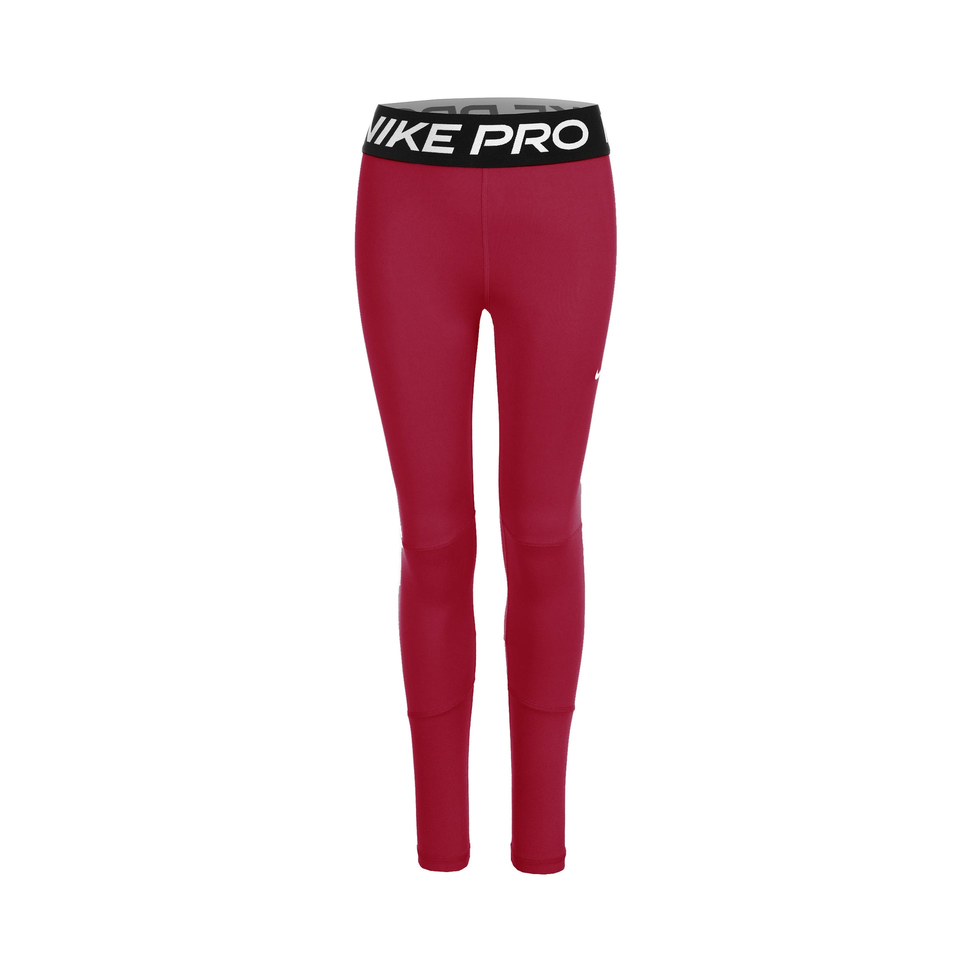 Nike Pro Těsné Dívky-Červená,Černá