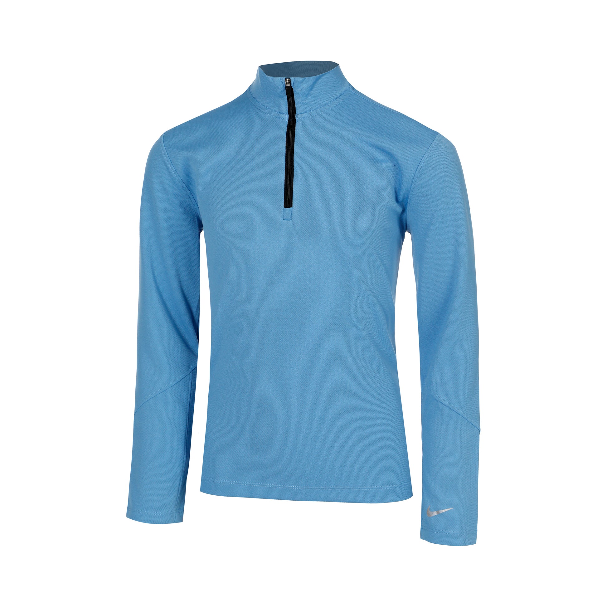 Nike Dri-Fit S dlouhým rukávem Chlapci - modrá, stříbrná