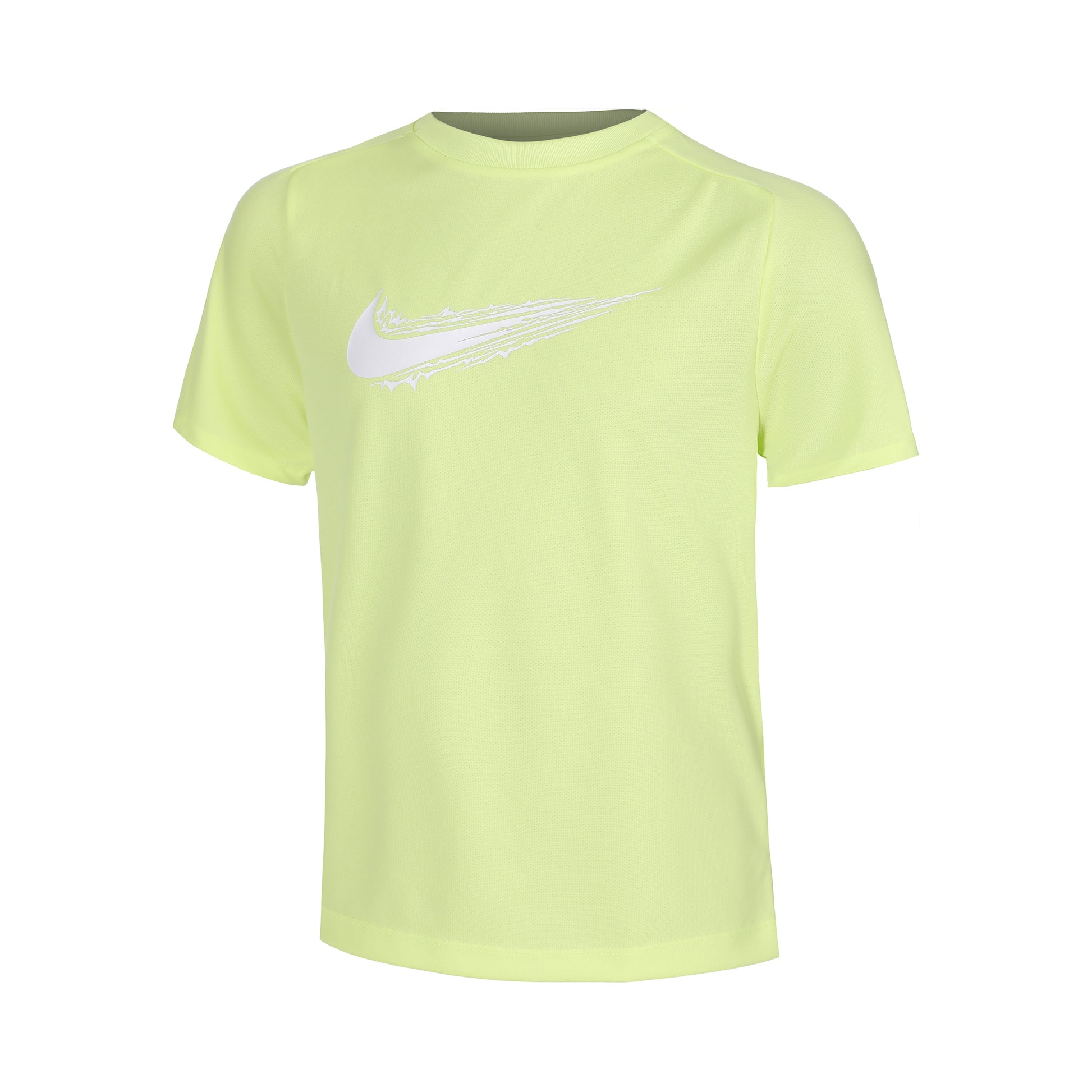Nike Dri-FIT Multi Tričko Děti - citrónově žlutá, bílá