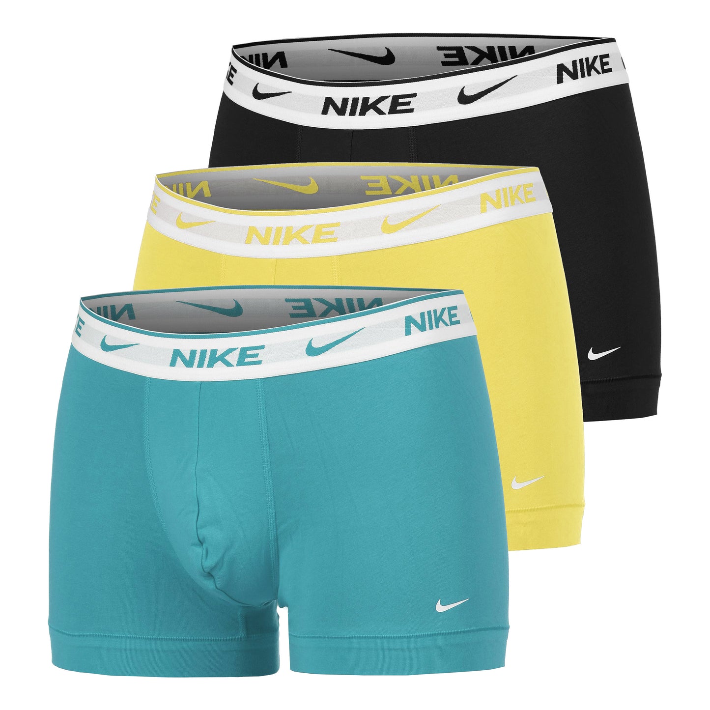 Nike Everyday Cotton Stretch Trenýrky 3ks V Baleni Muži-Černá,Vícebarevné