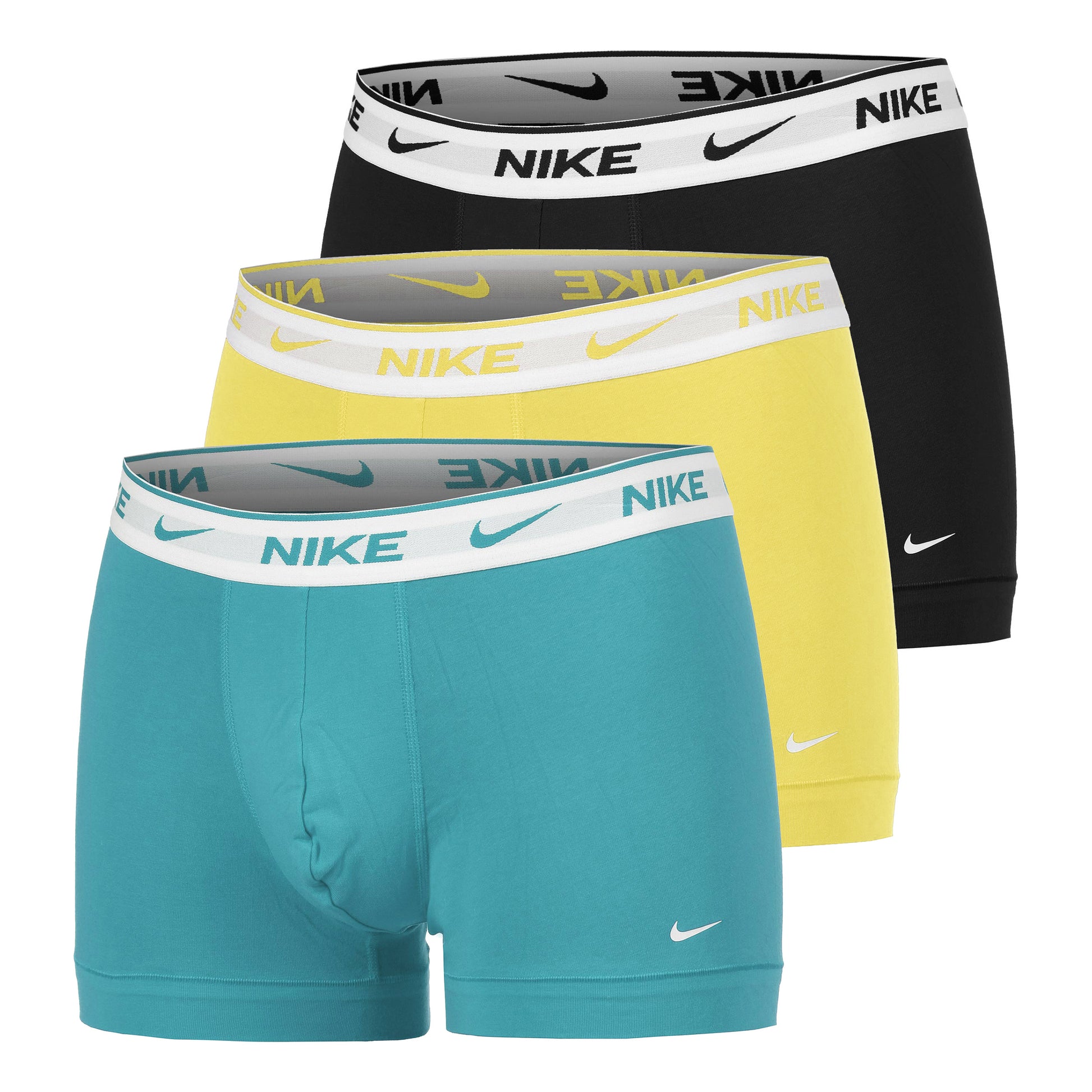 Nike Everyday Cotton Stretch Trenýrky 3ks V Baleni Muži-Černá,Vícebarevné
