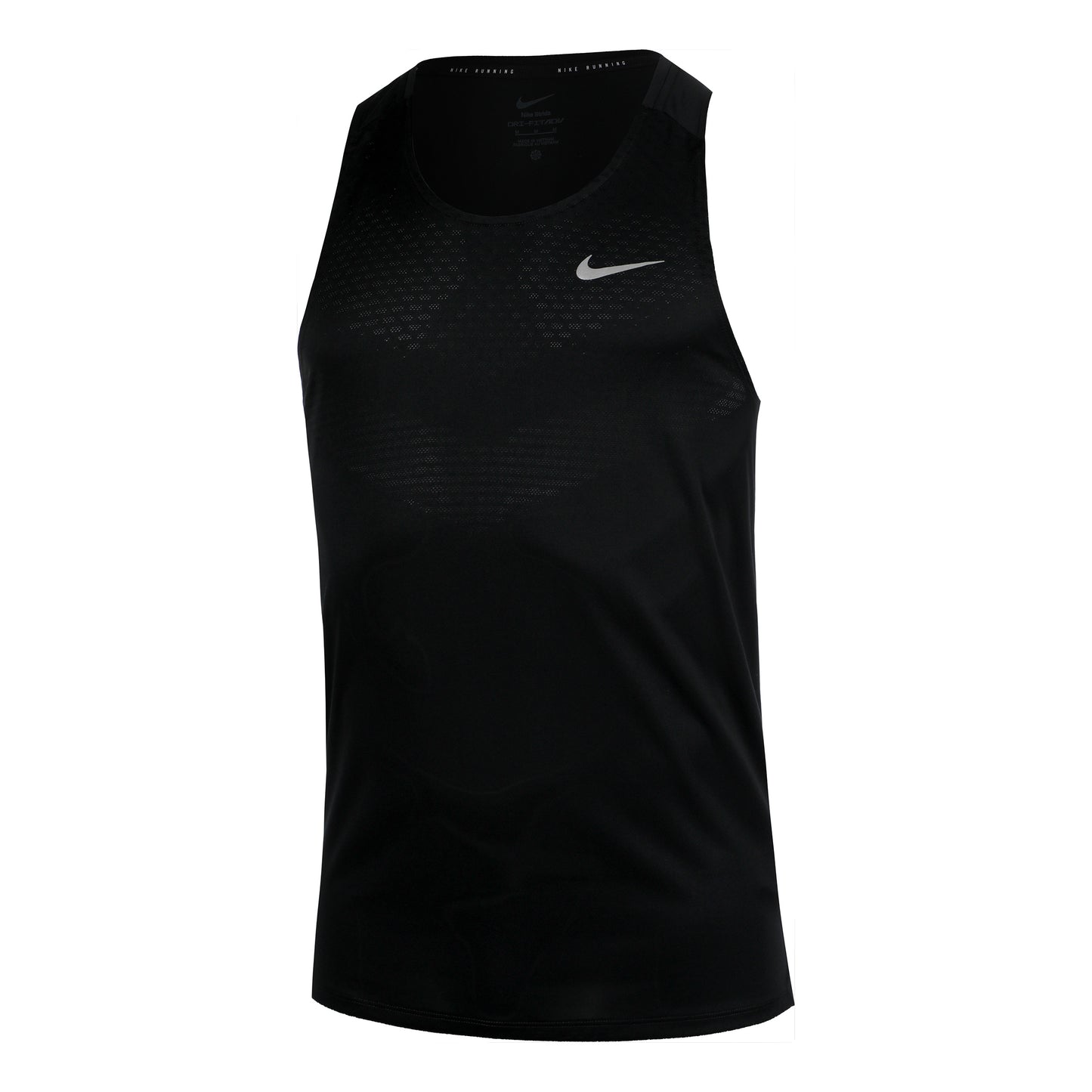 Nike Stride Běžecké tričko Muži - černá