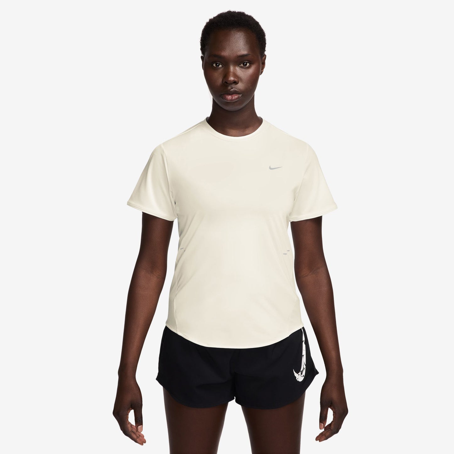 Nike Swift Běžecké tričko Dámy - krémová
