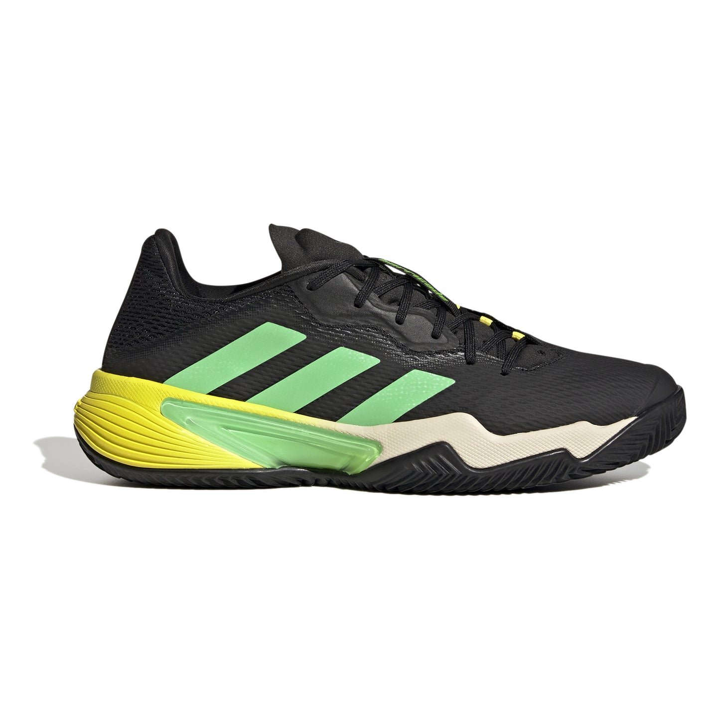 adidas Barricade Obuv na antuku Muži - černá, zelená