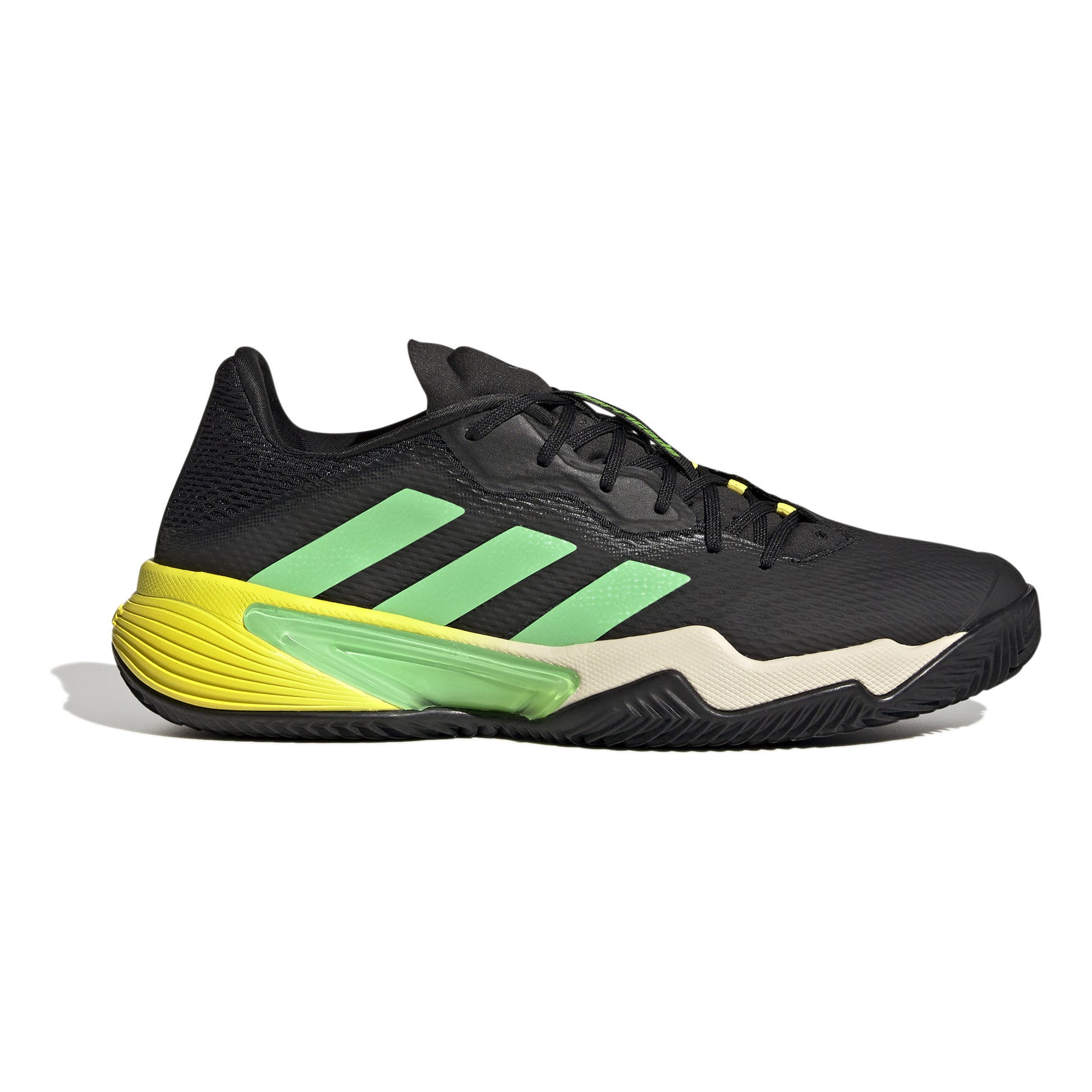 adidas Barricade Obuv na antuku Muži - černá, zelená