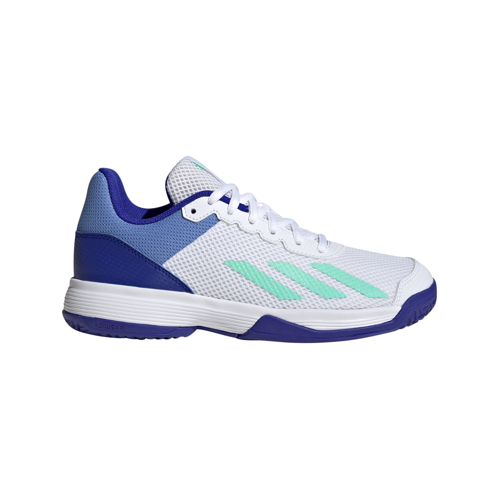 adidas Courtflash Obuv na všechny povrchy Děti - bílá, modrá