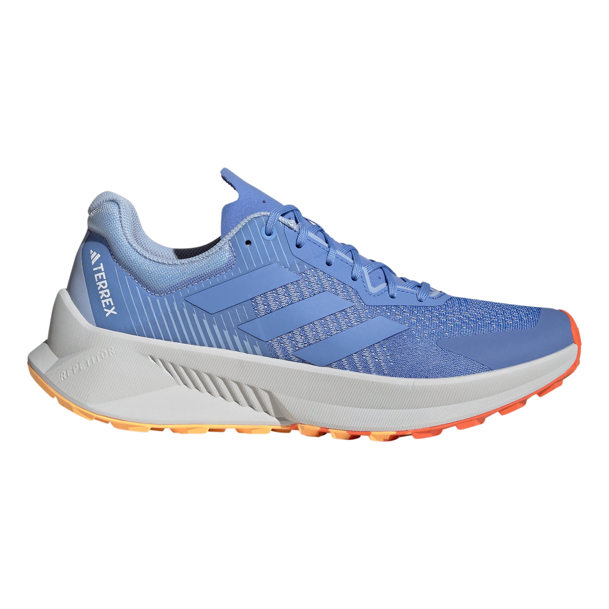 adidas Soulstride Flow Obuv pro měkčí povrch,žádný asfalt Muži - modrá, šedá