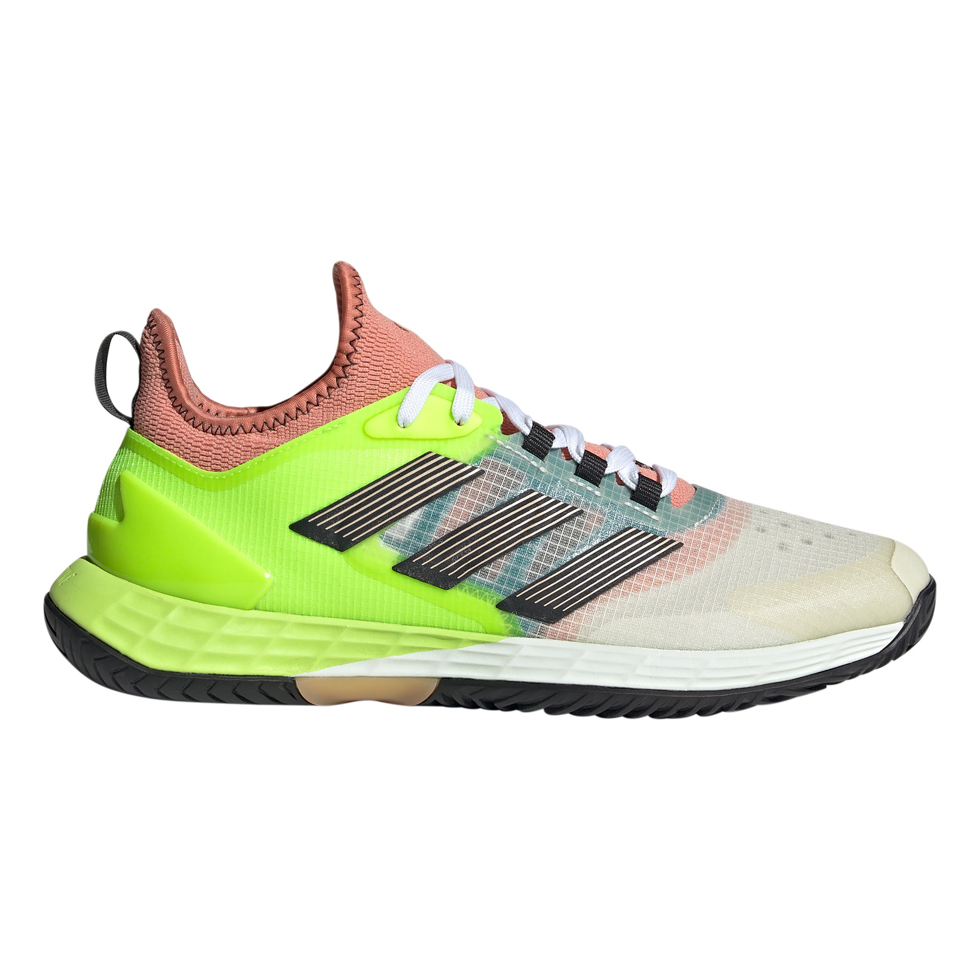 adidas adizero Ubersonic 4.1 Obuv na všechny povrchy Muži - bílá, zelená