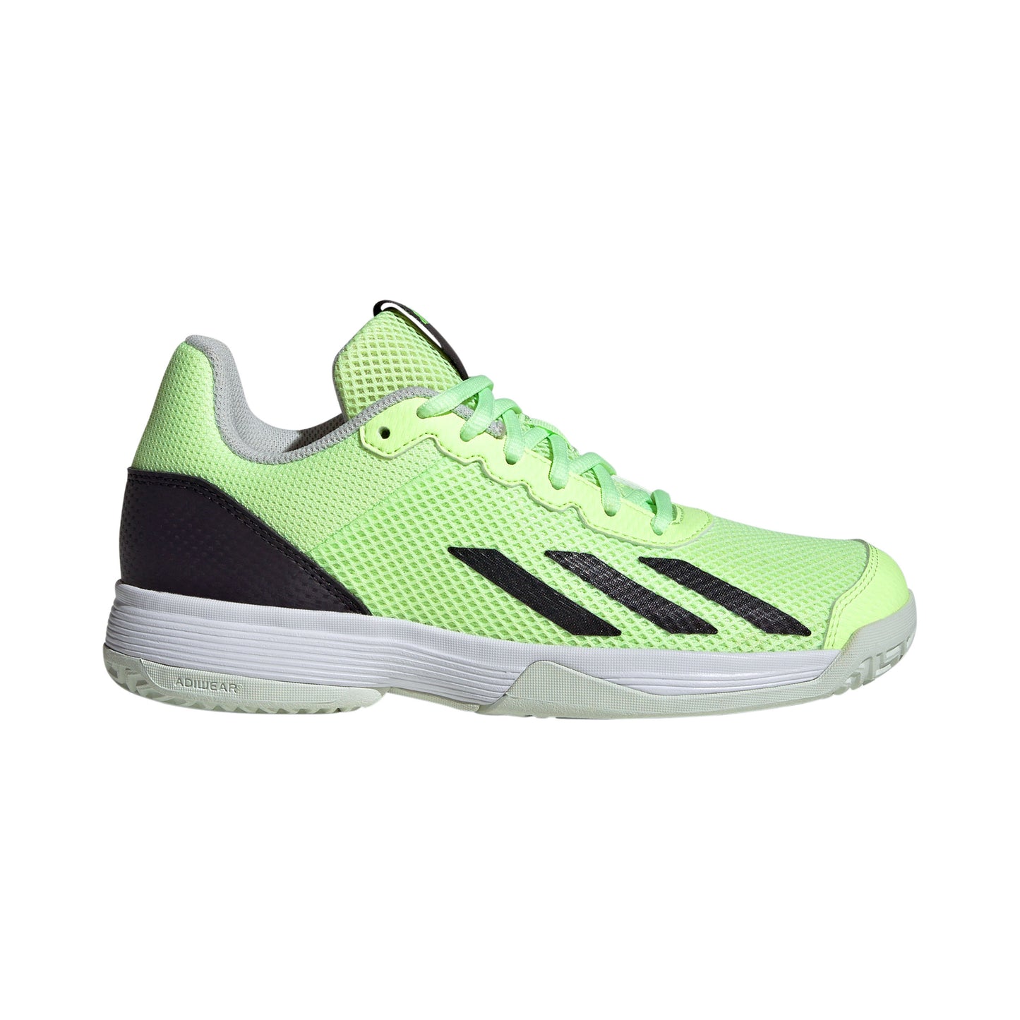 adidas Courtflash Obuv na všechny povrchy Děti - světle zelená, černá