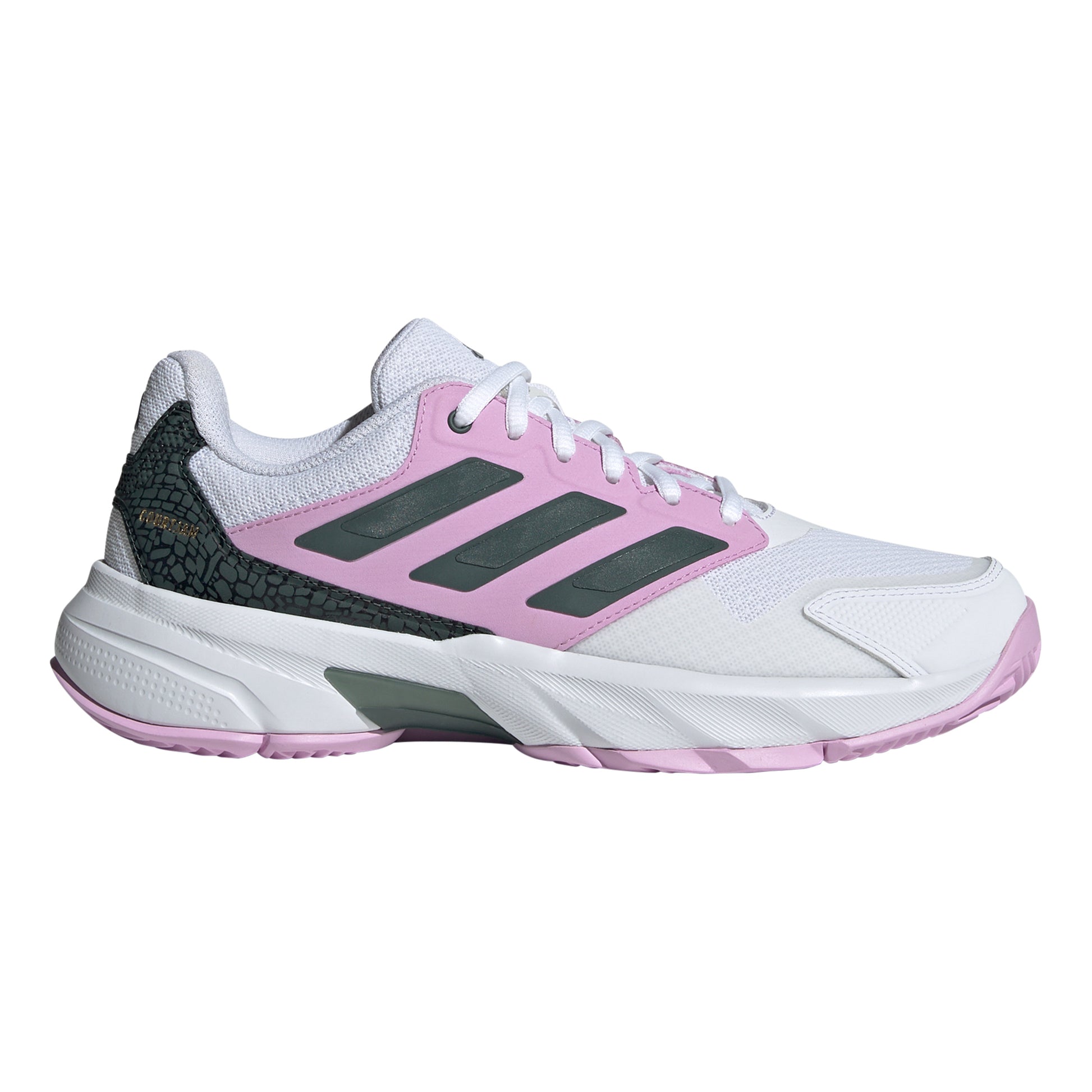 adidas CourtJam Control 3 Obuv na všechny povrchy Dámy - bílá, šeříková