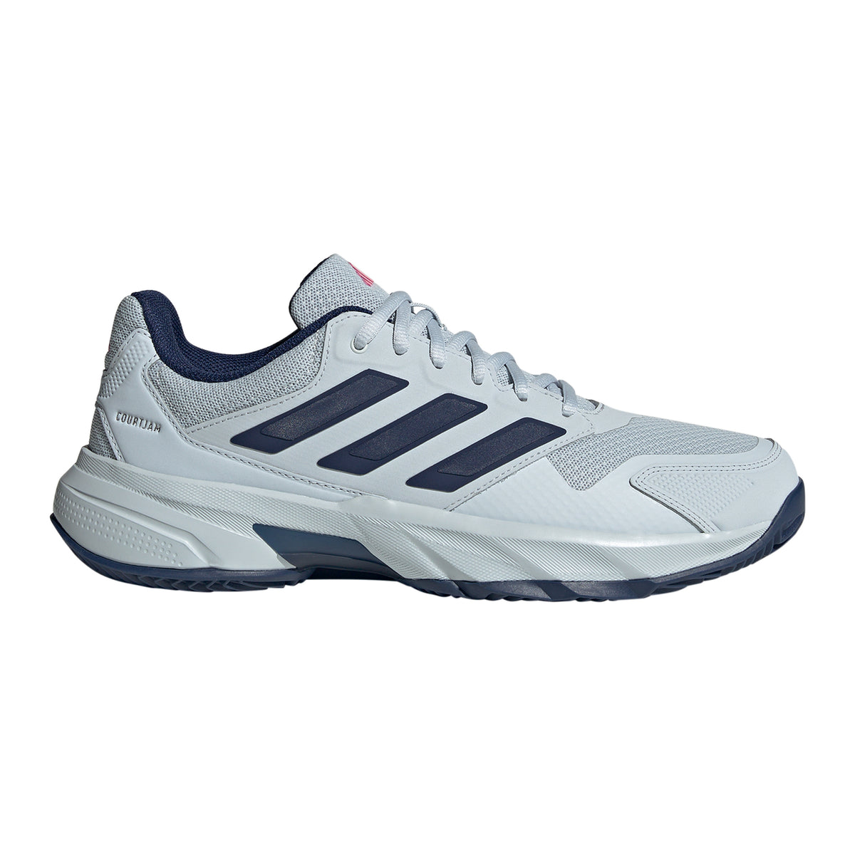 adidas CourtJam Control 3 Obuv na antuku Muži - světle šedá, tmavě modrá