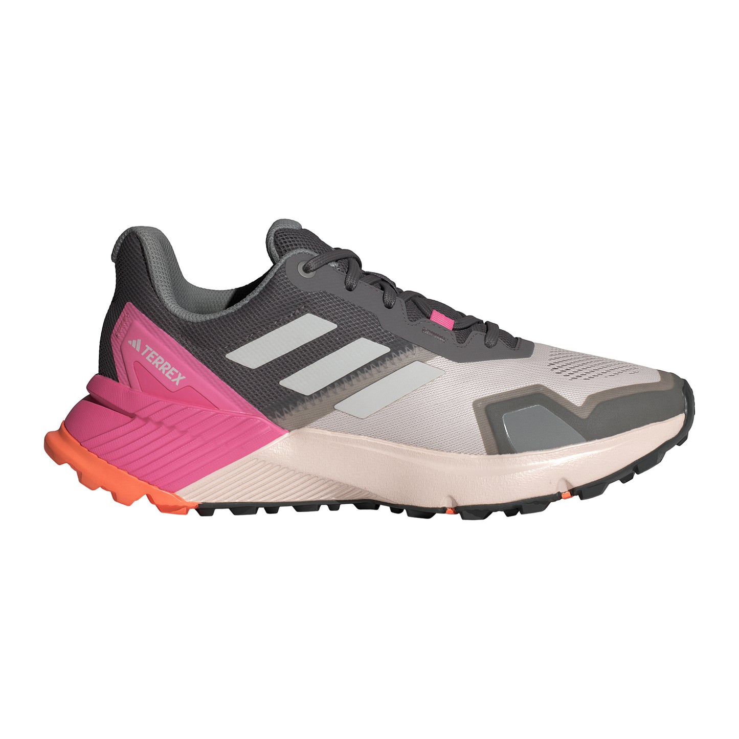 adidas Terrex Soulstride Obuv pro měkčí povrch,žádný asfalt Dámy - světle šedá, šedá