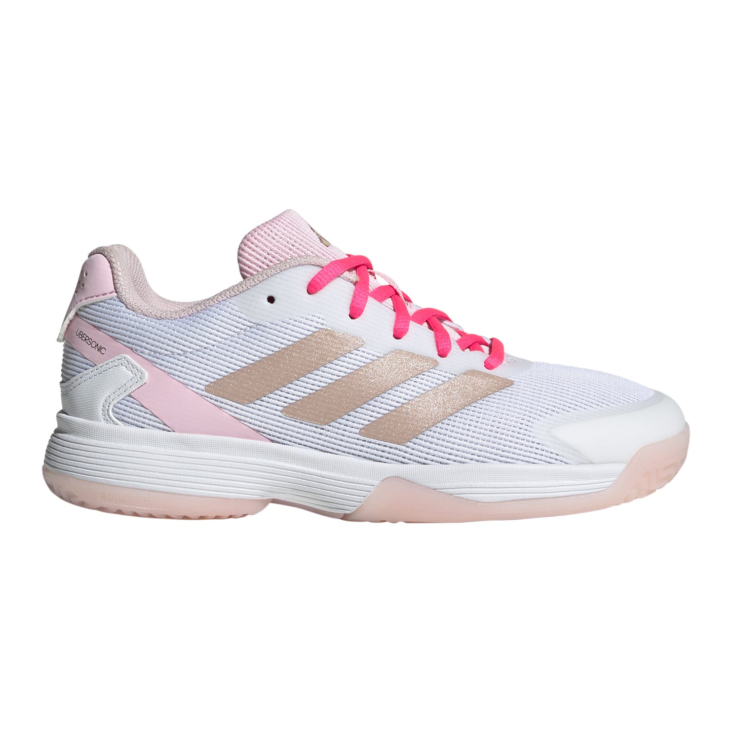 adidas Ubersonic Obuv na všechny povrchy Děti - bílá, růžová