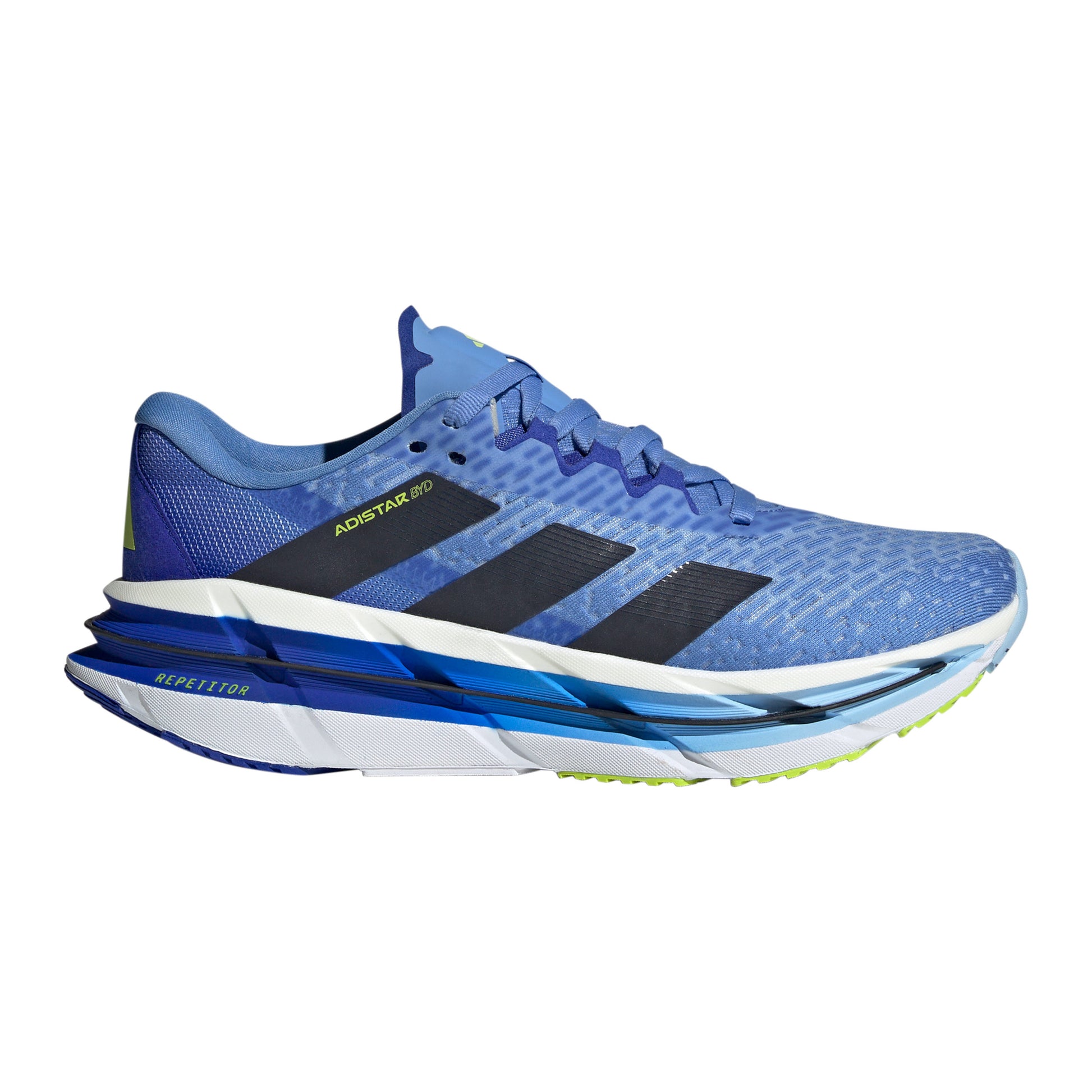 adidas Adistar BYD Stabilní obuv Muži - šeříková, tmavě modrá