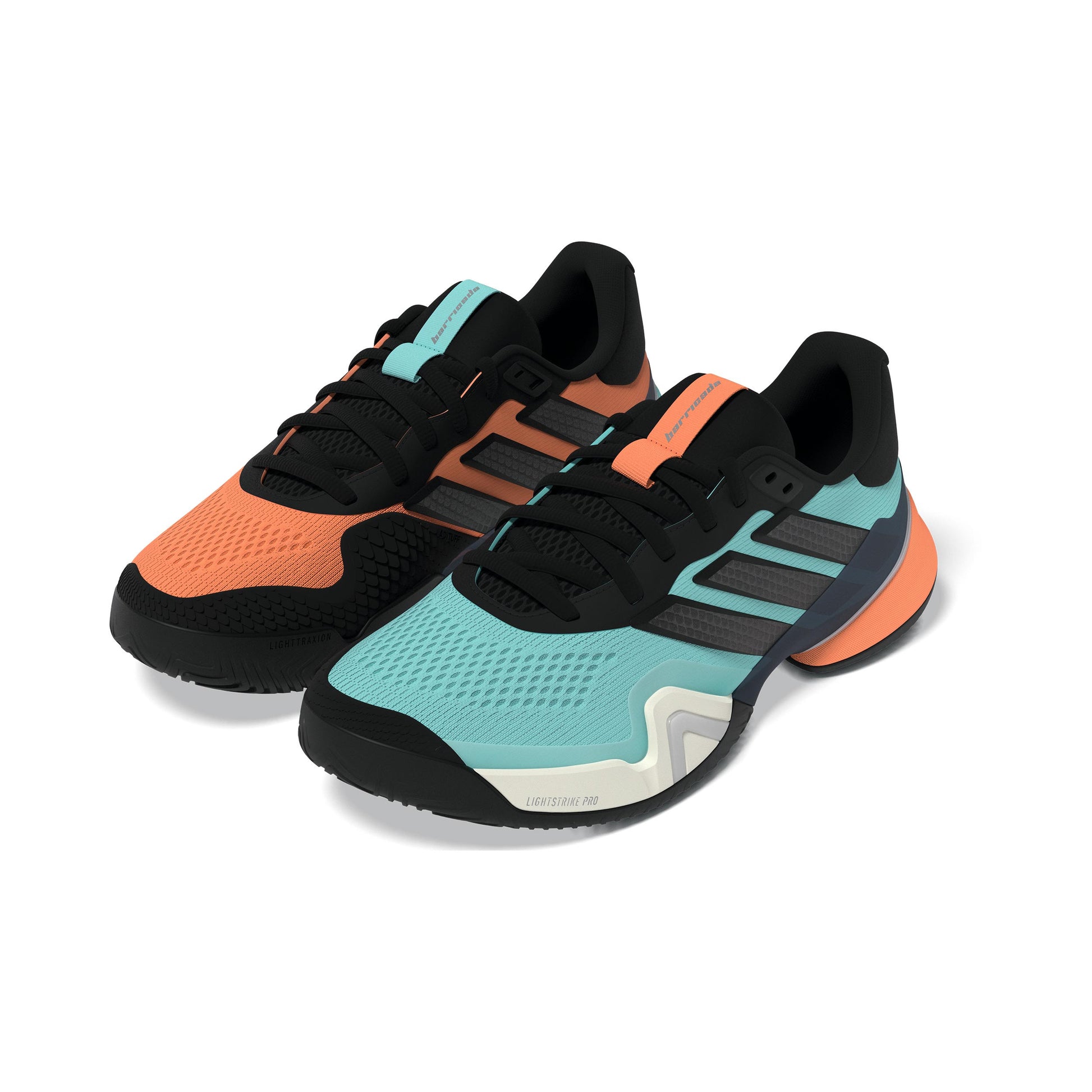 adidas Barricade 14 Obuv na všechny povrchy Muži - mátová, oranžová