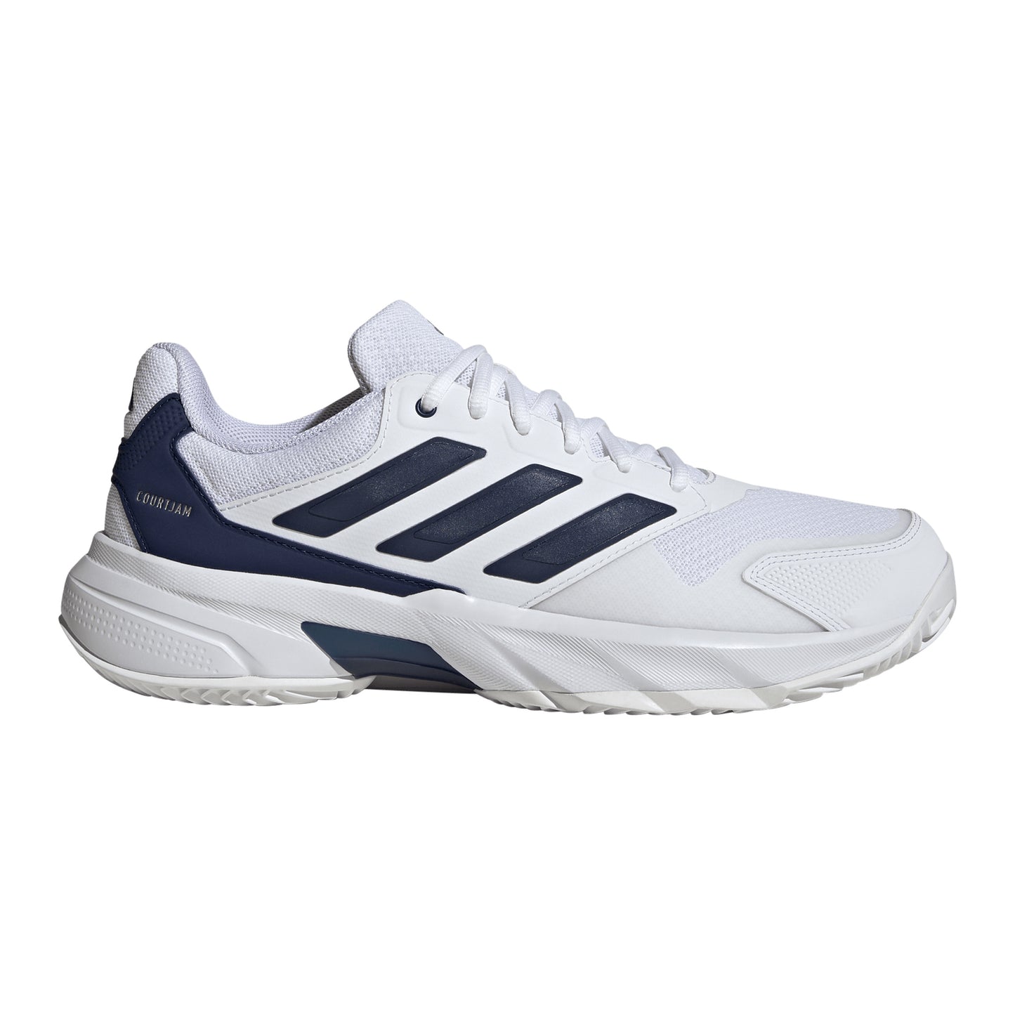 adidas CourtJam Control 3 Obuv na všechny povrchy Muži - bílá, tmavě modrá