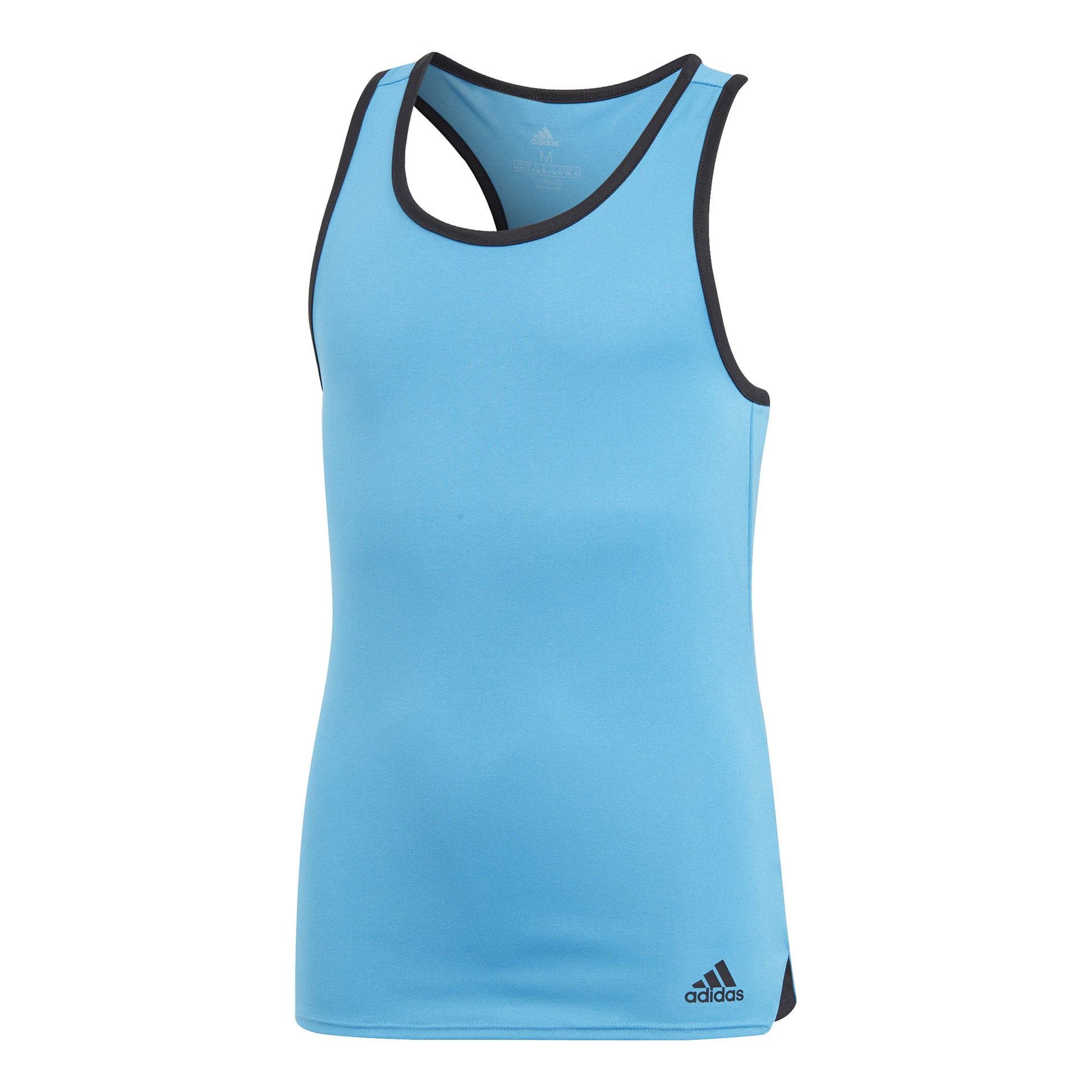 adidas Club Sportovní tílko Dívky - světle modrá, černá