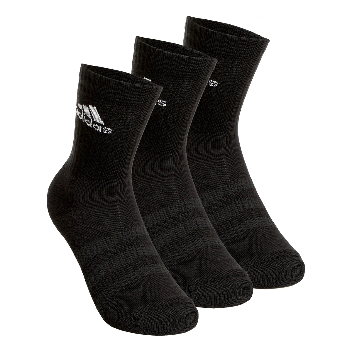 adidas Cush Crew Sportovní ponožky 3ks v baleni Unisex - černá, bílá