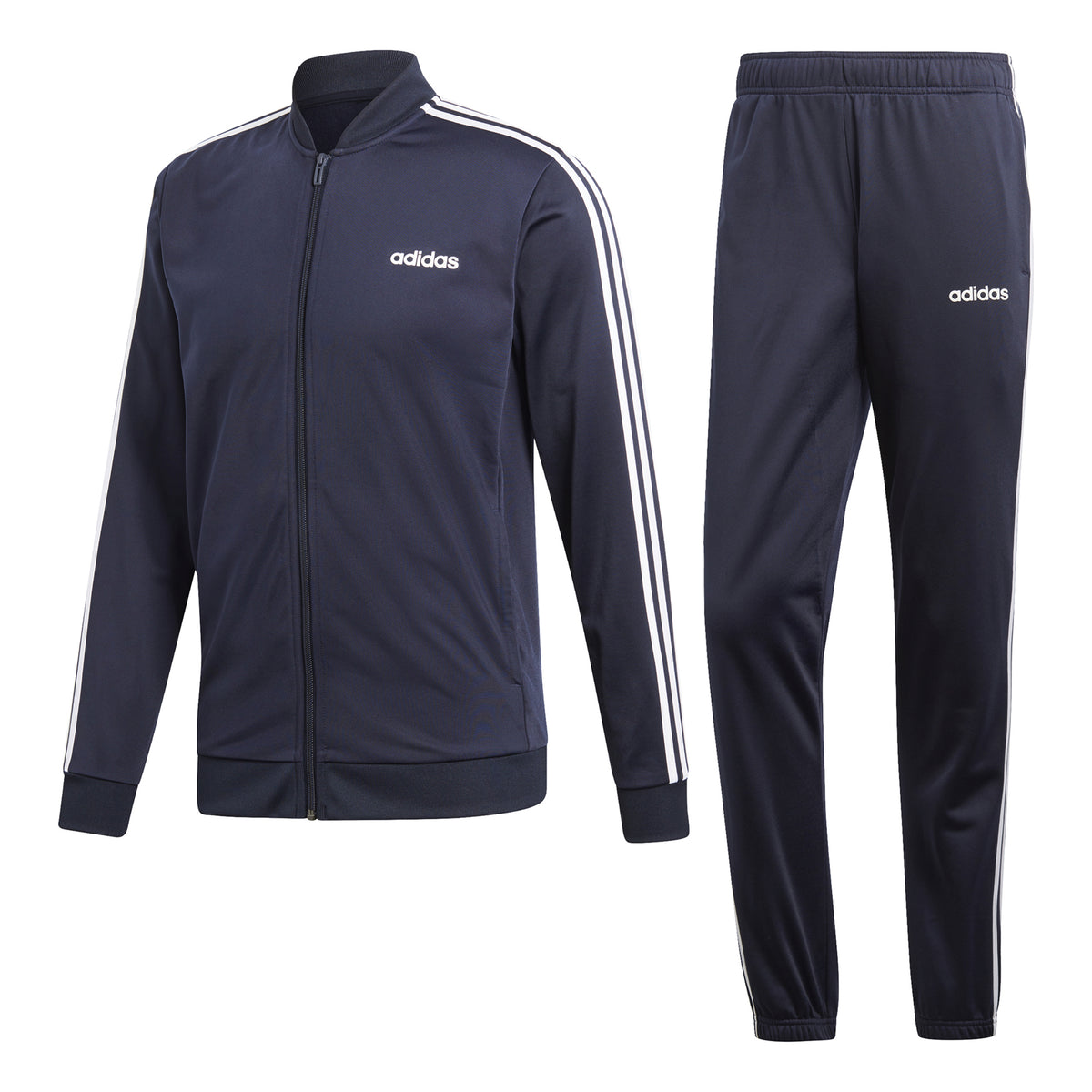 adidas Back to Basic 3 Stripes Tréninkový souprava Muži - tmavě modrá, bílá