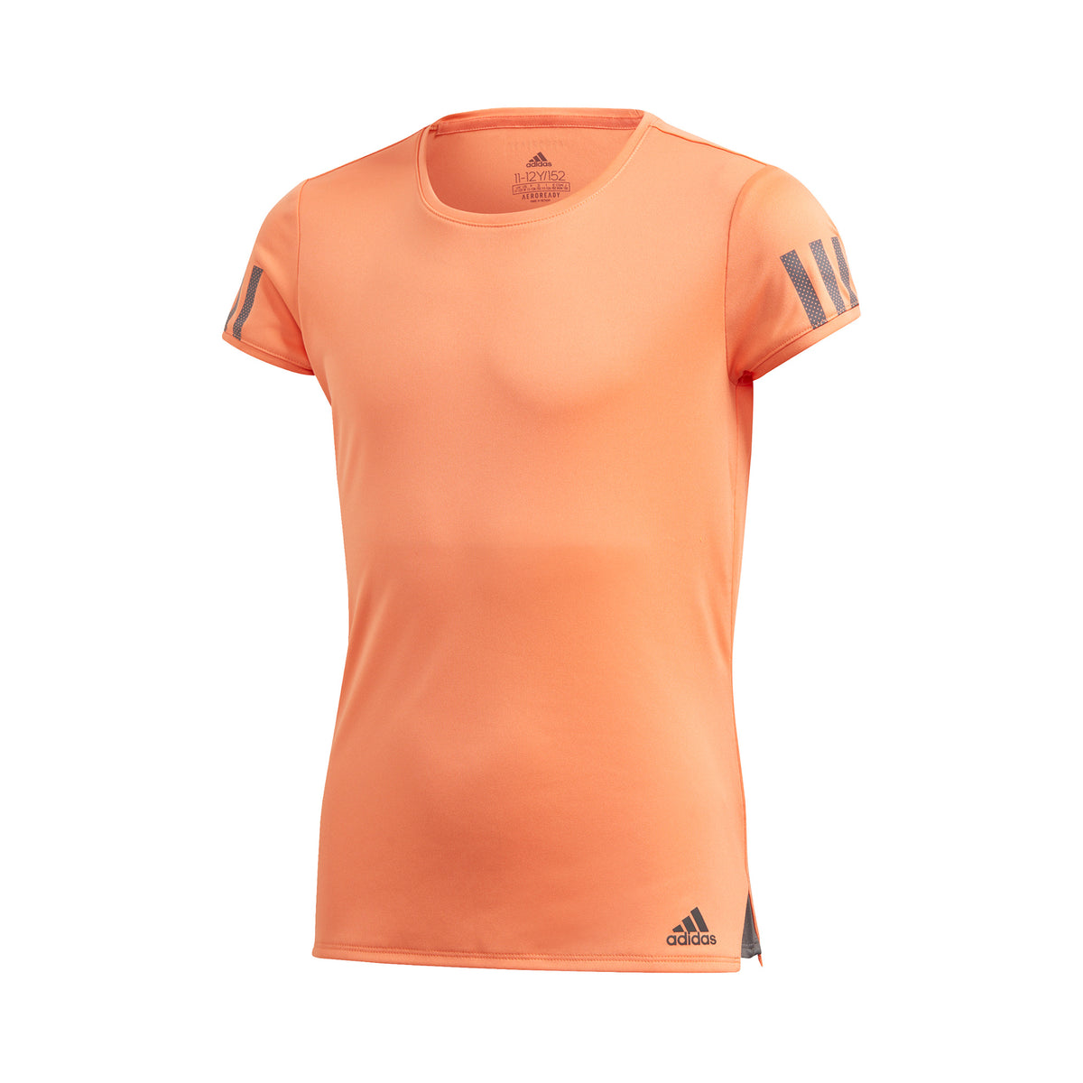 adidas Club Tričko Dívky - oranžová, šedá