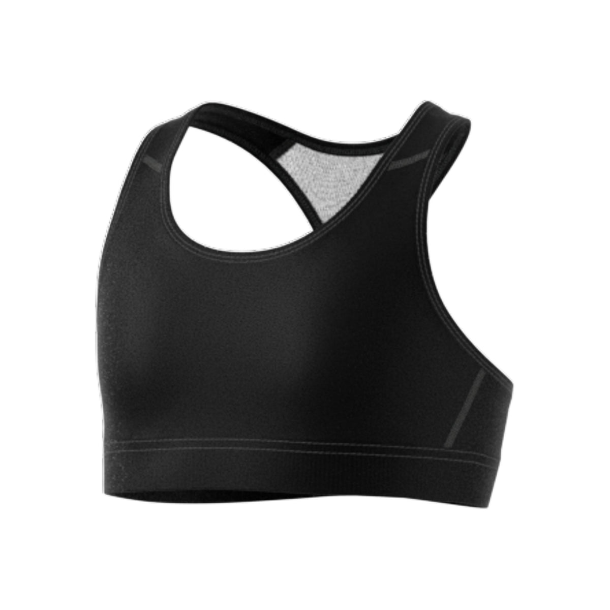 adidas AlphaSkin Sportovní podprsenka Dívky - černá, bílá