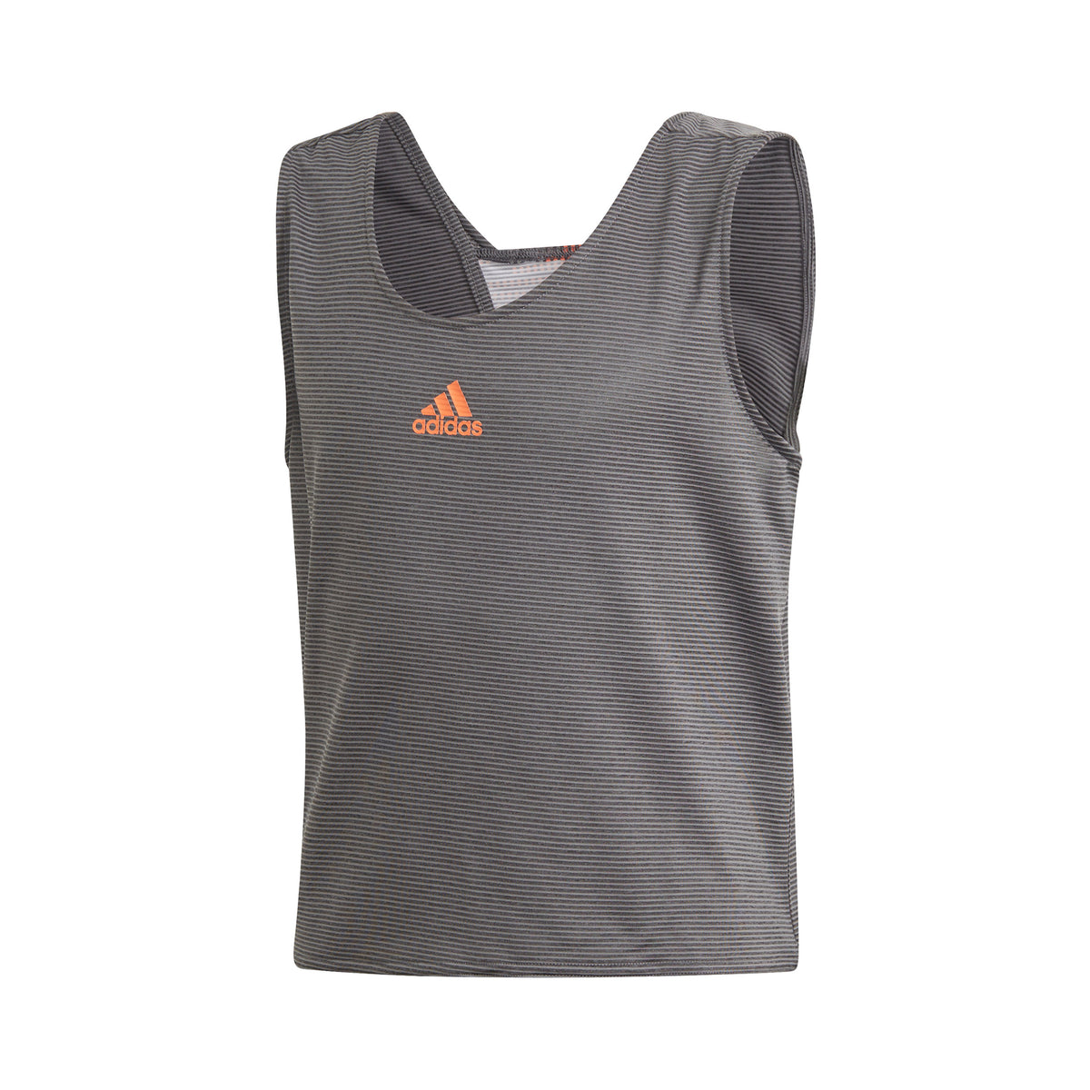 adidas Camo Sportovní tílko Dívky - tmavě šedá, oranžová
