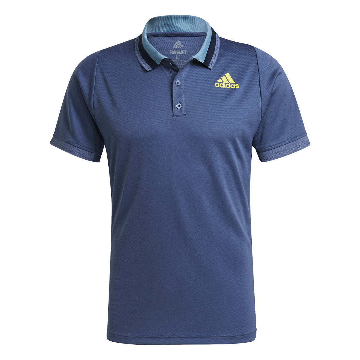 adidas Primeblue Freelift Heather Pólo Muži - tmavě modrá, žlutá