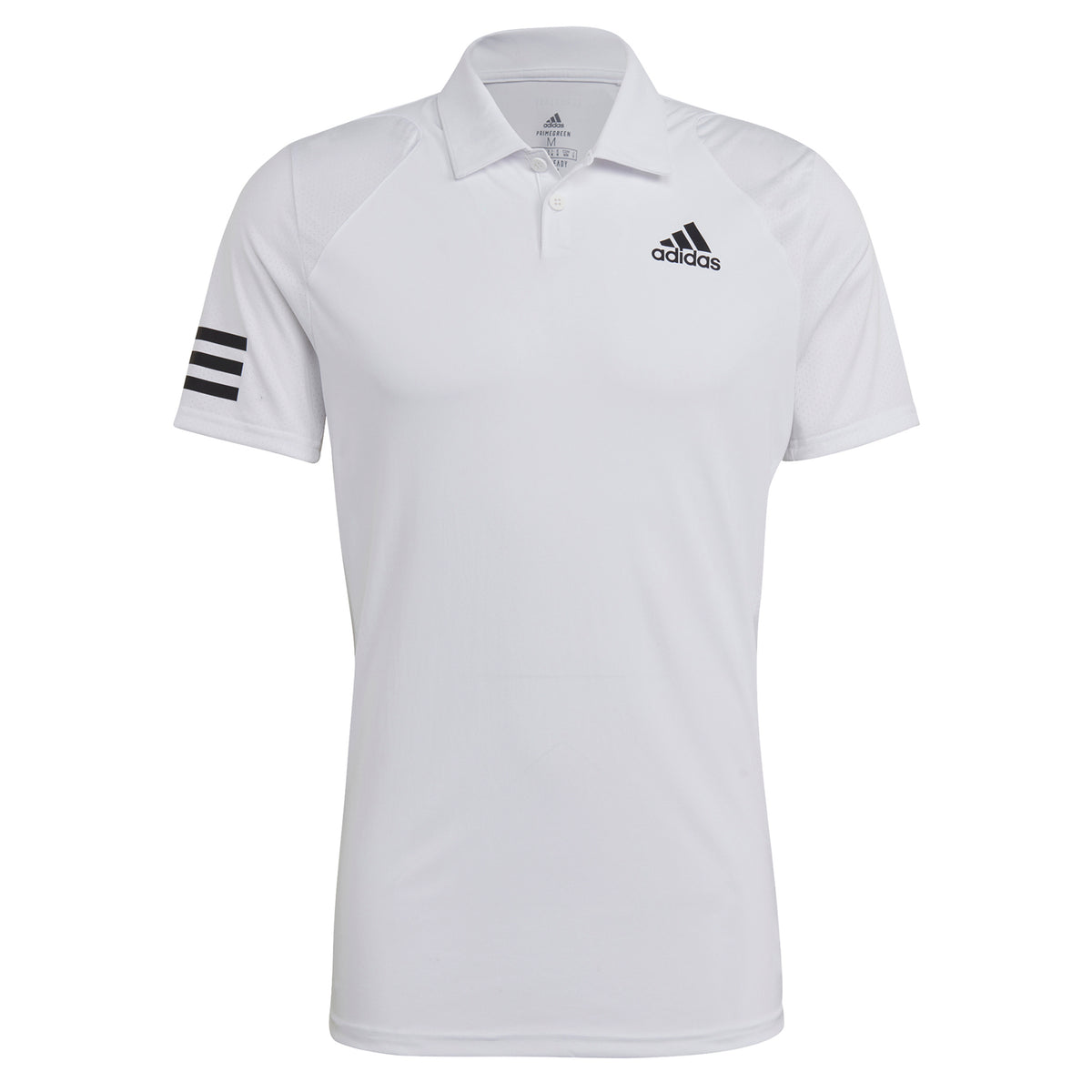 adidas Club 3 Stripes Pólo Muži - bílá, černá