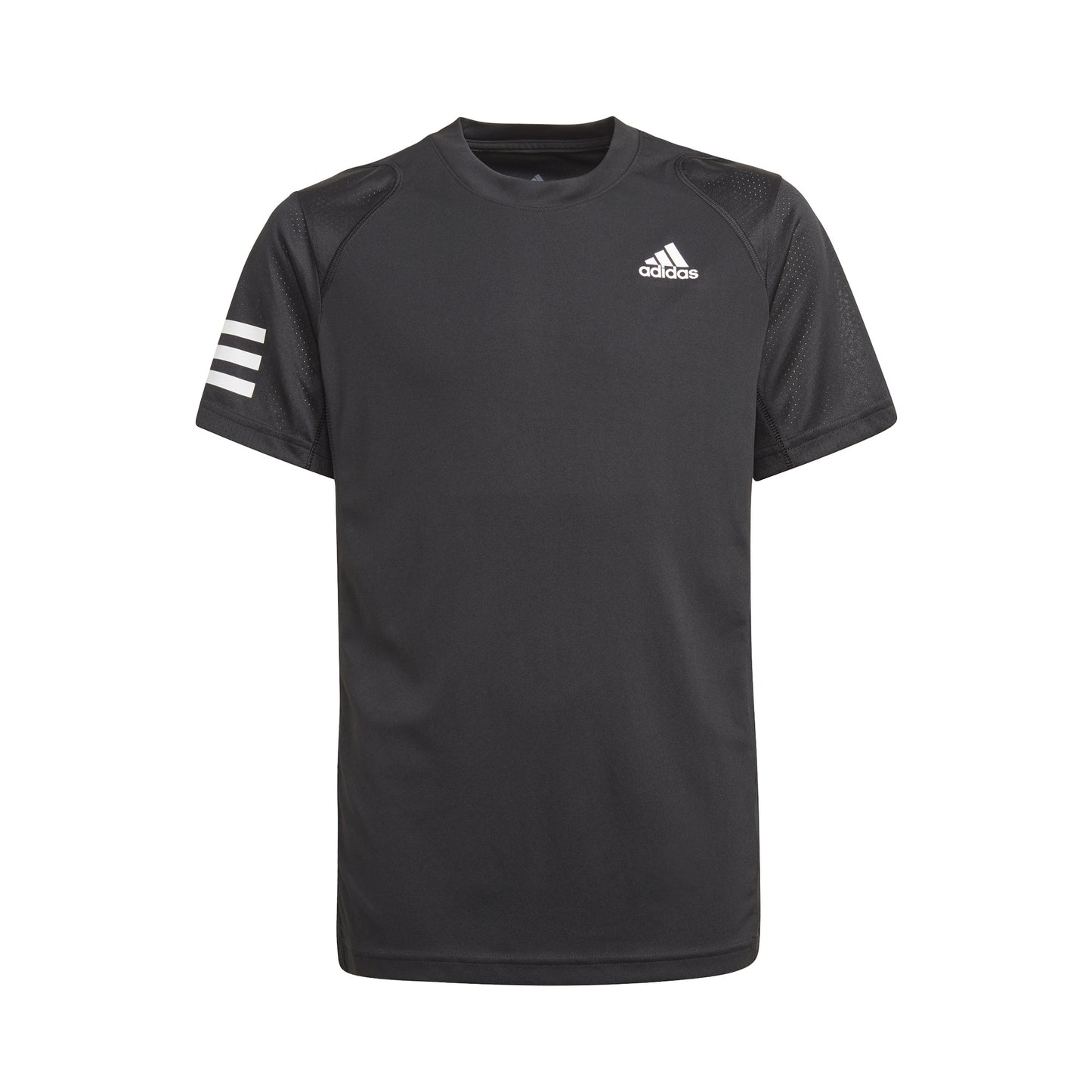 adidas Club 3 Stripes Tričko Chlapci - černá, bílá