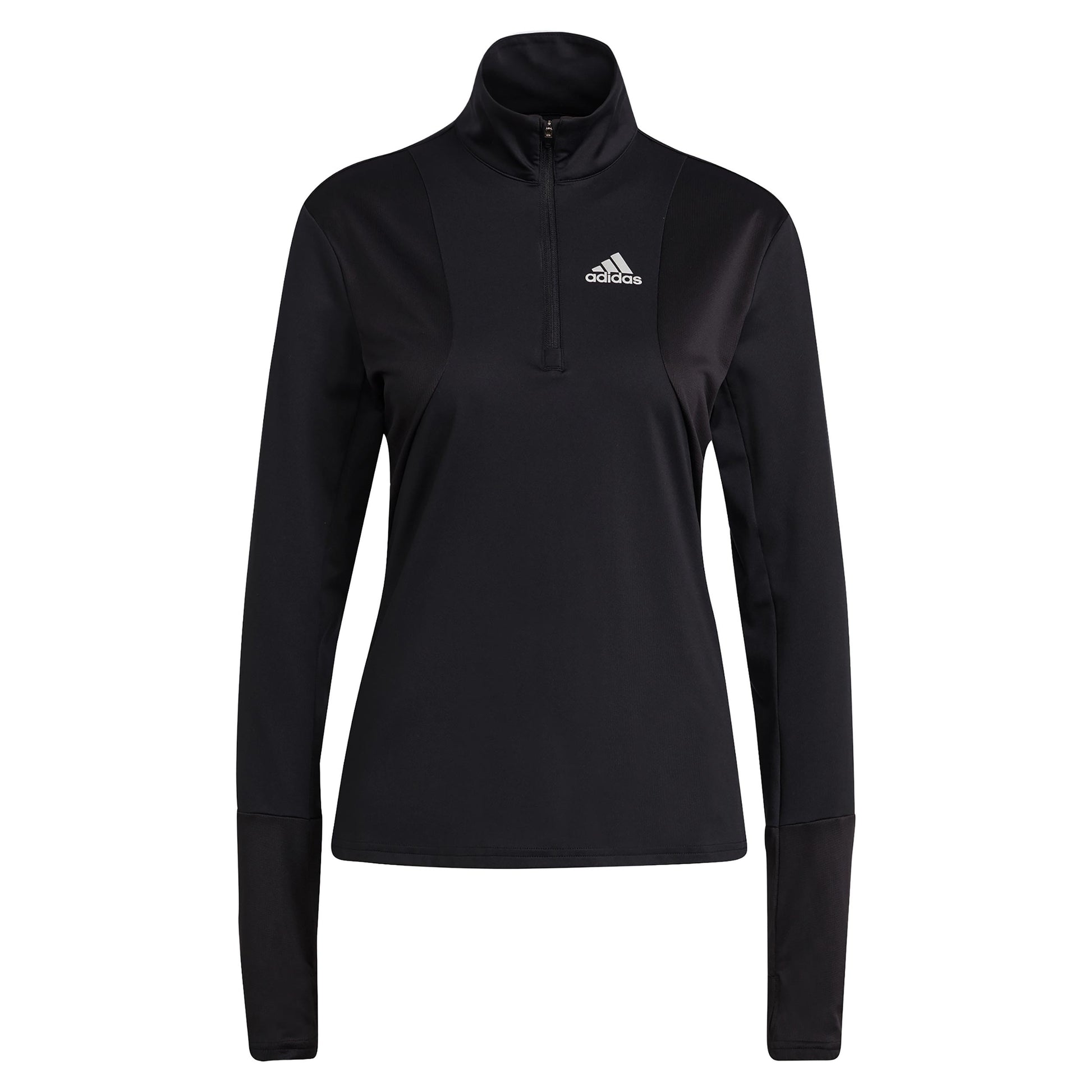 adidas Own The Run Half-Zip S dlouhým rukávem Dámy - černá, bílá