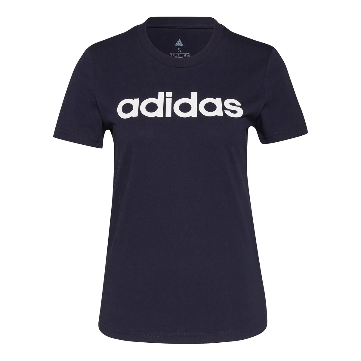 adidas Linear Tričko Dámy - tmavě modrá, bílá