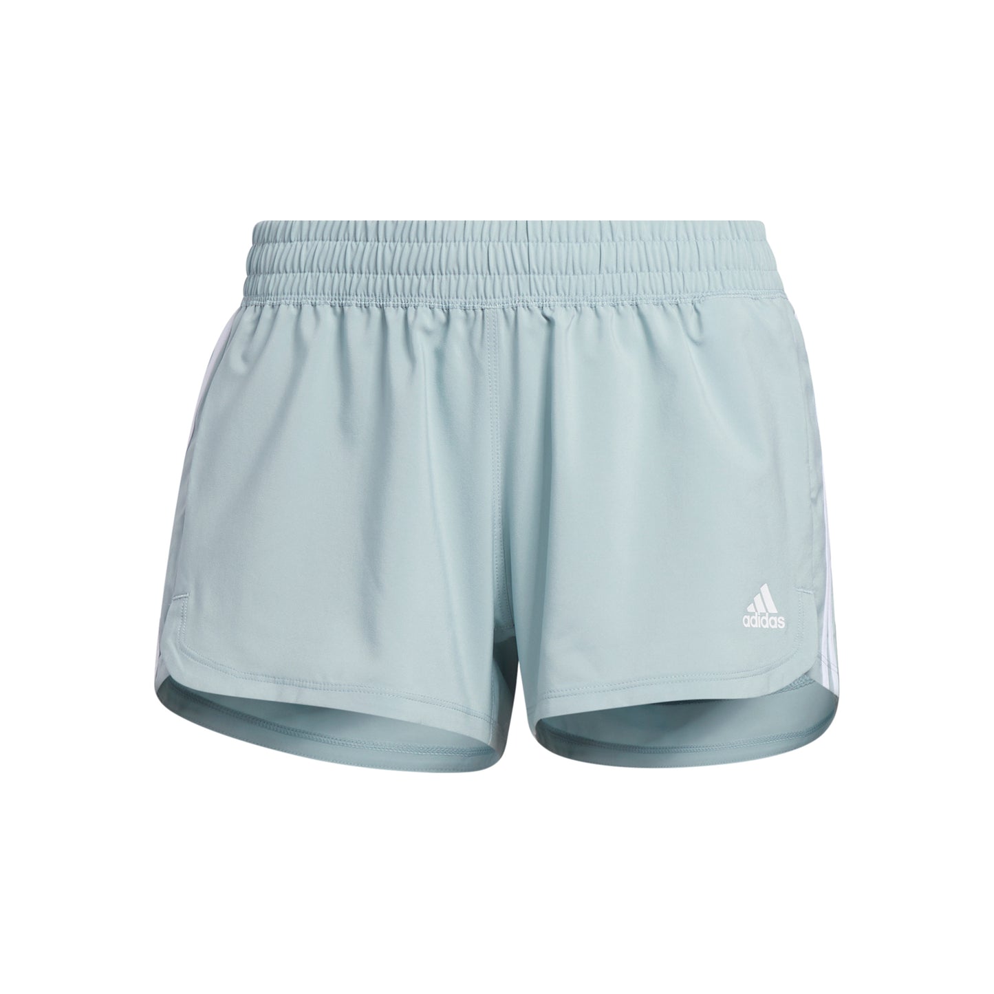 adidas Pacer 3-Streifen Woven Šortky Dámy - šedá,