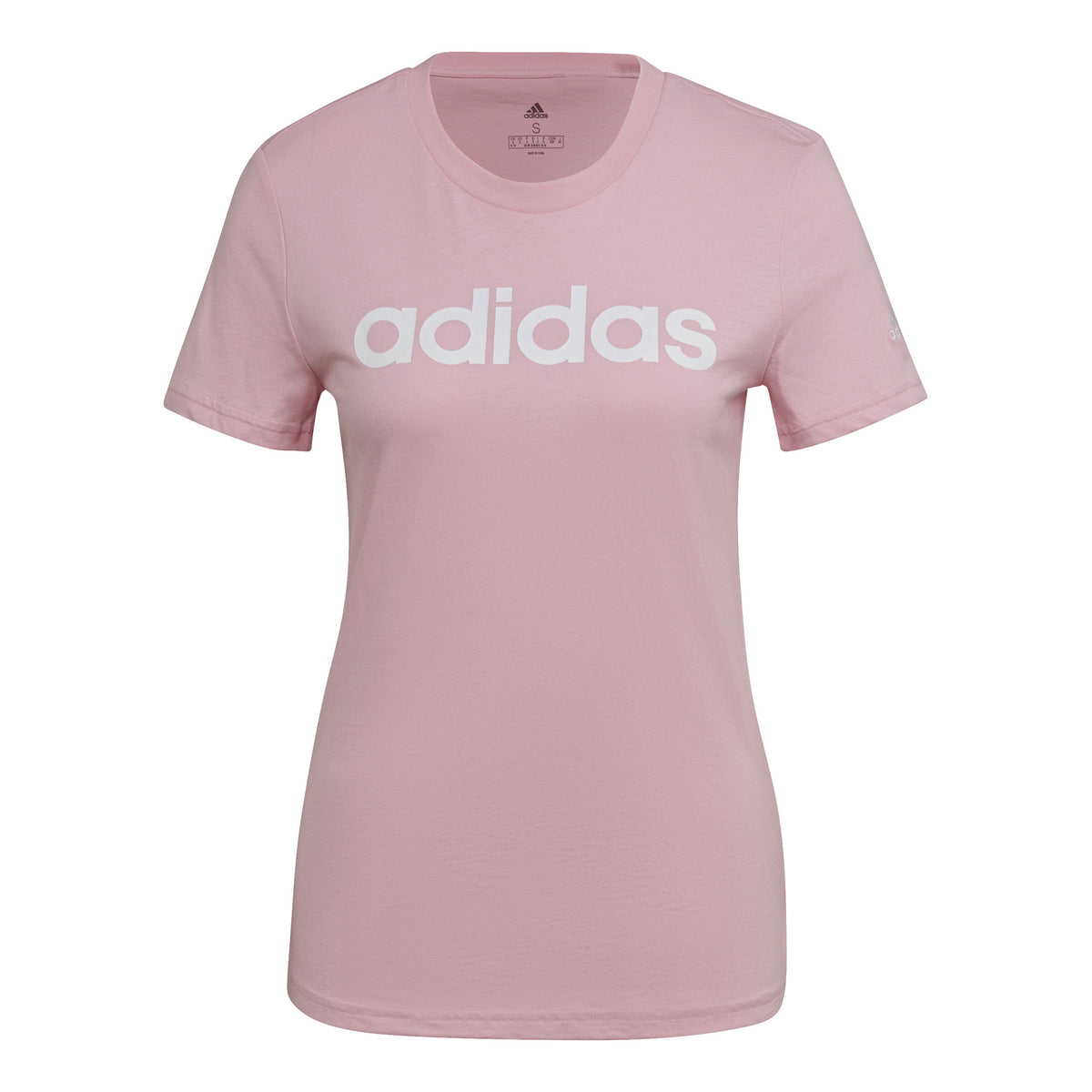 adidas Linear Tričko Dámy - růžová,